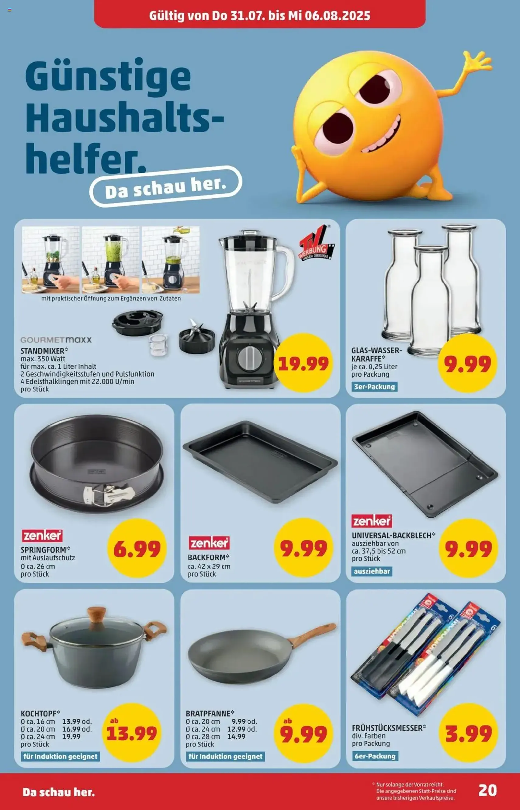 Penny Markt Flugblatt - Gültiger Prospekt ab 31.07.2025, Seite 20 von insgesamt 24