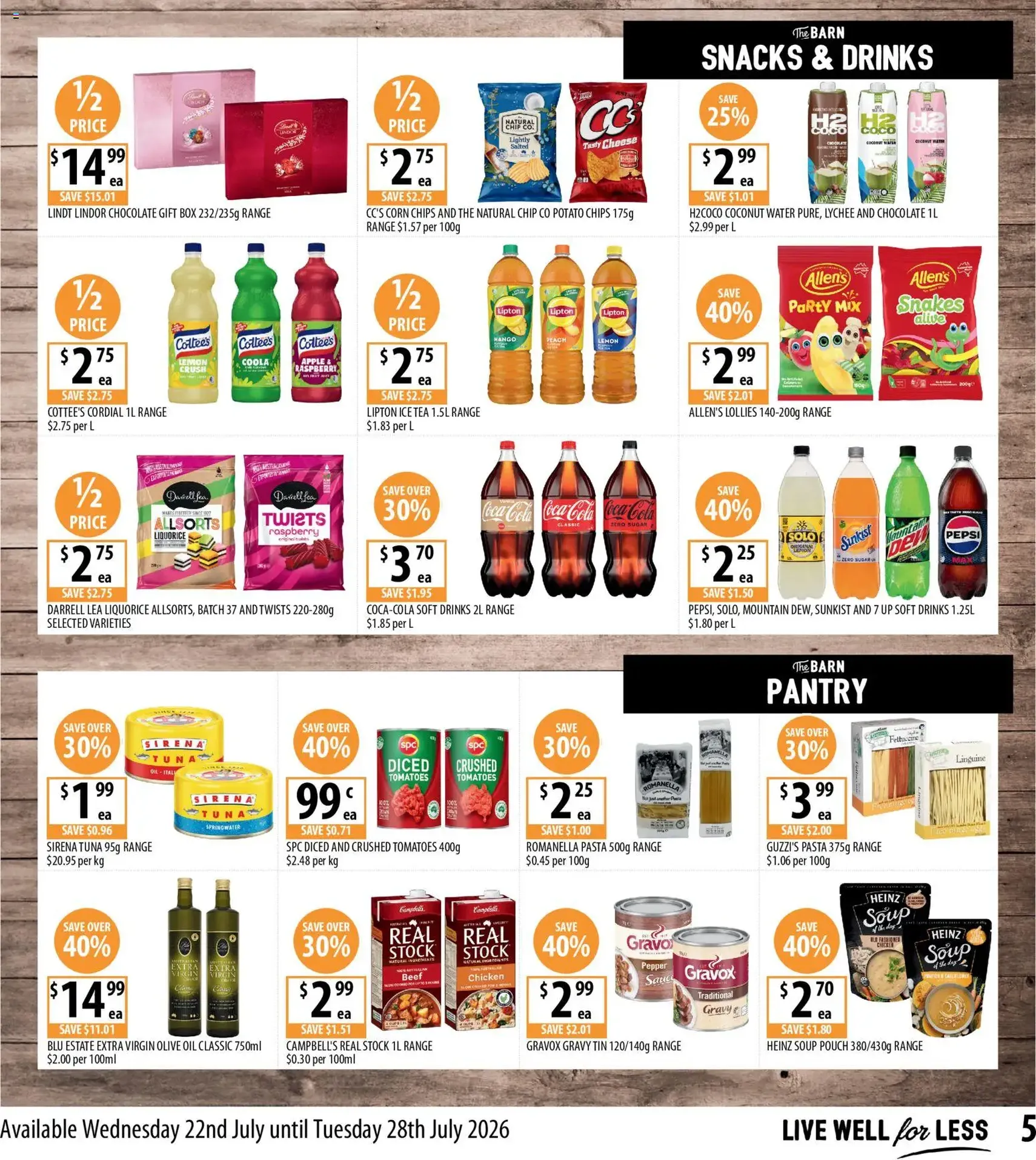 Supabarn catalogue - valid flyer from 22/07/2026, page 5 of 8