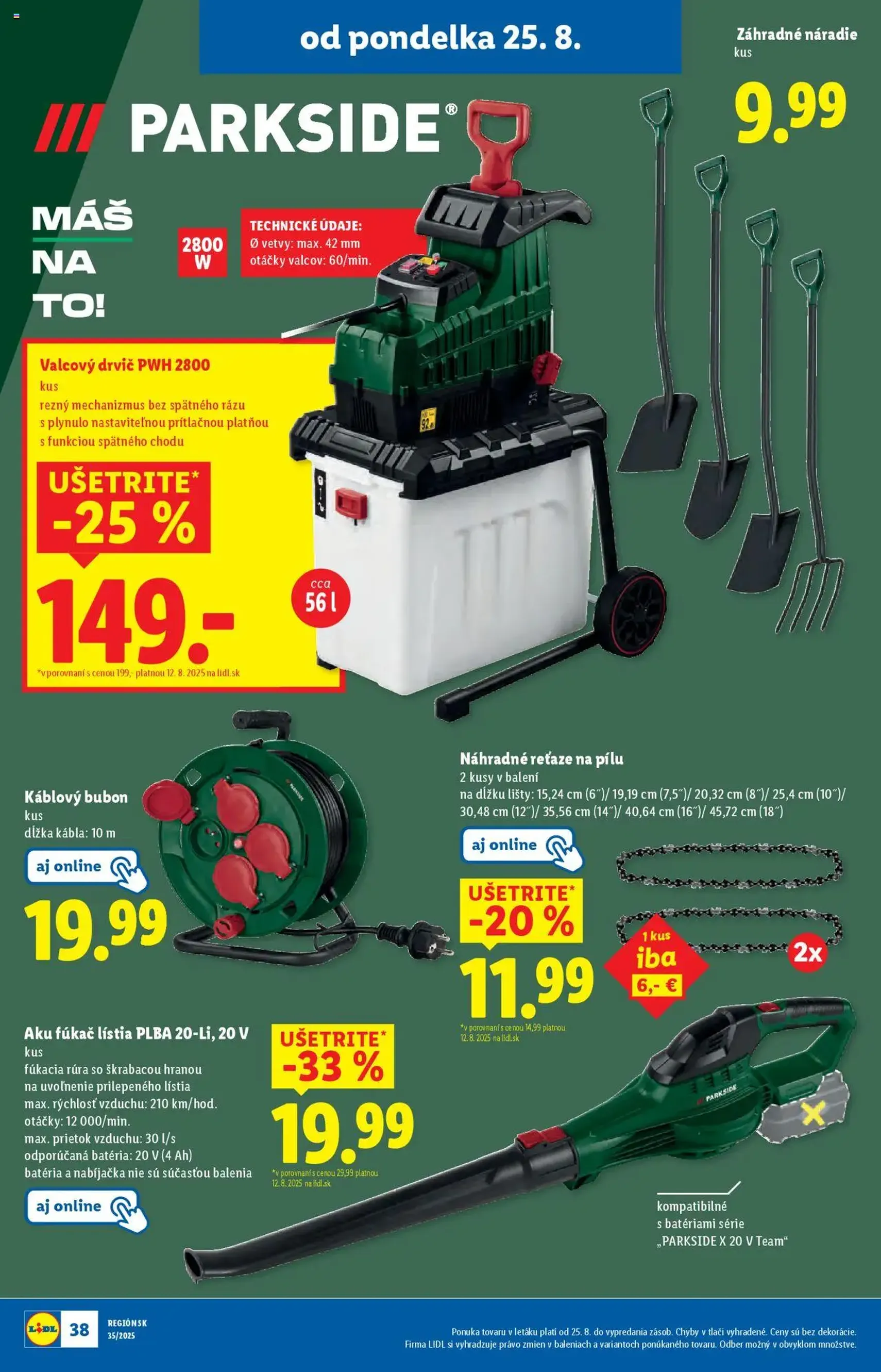 Lidl leták - platný leták od 25.08.2025 strana 52 z 101 Lidl leták - platný leták od 25.08.2025 strana 52 z 101