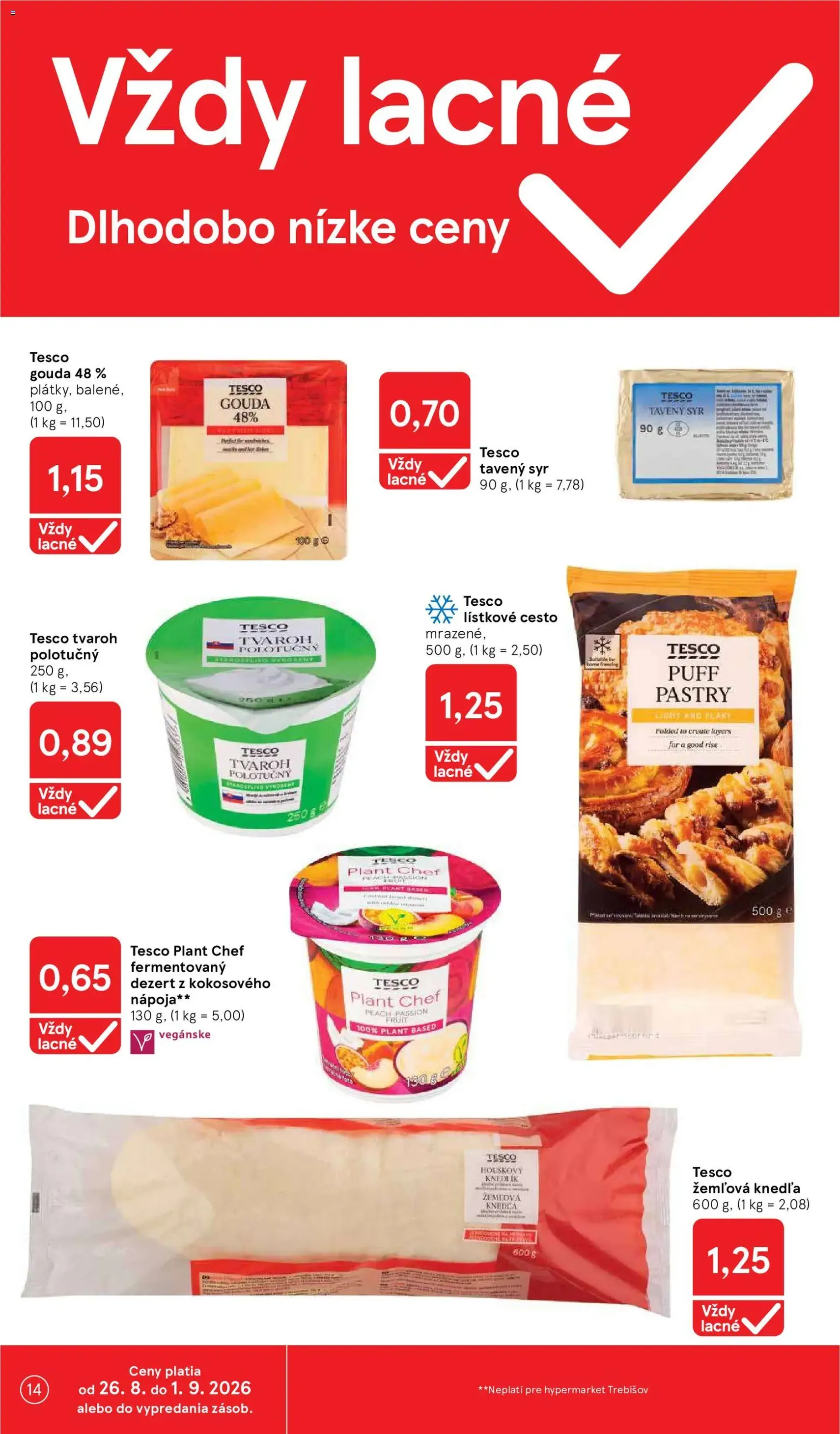 Tesco Hypermarket - leták - platný leták od 26.08.2026 strana 14 z 58