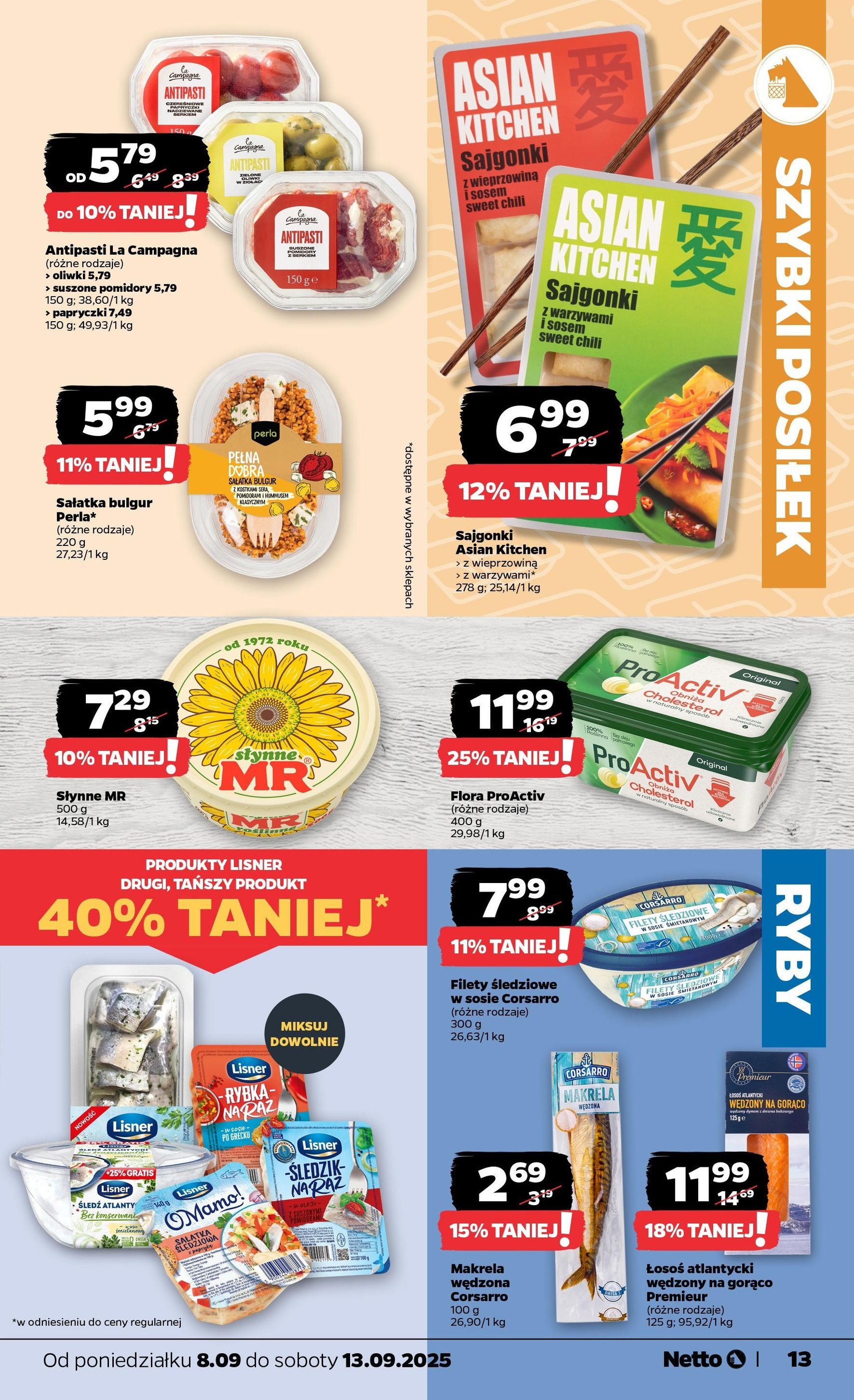 Netto gazetka - Spożywcza - ważny gazetka od 08.09.2025 strona 13 z 30 Netto gazetka - Spożywcza - ważny gazetka od 08.09.2025 strona 13 z 30
