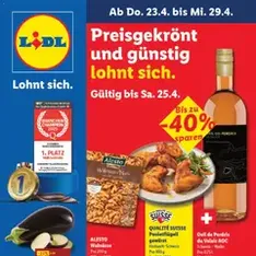 Lidl aktionen - Prospekt Vorschau gültig ab 23.04.2026