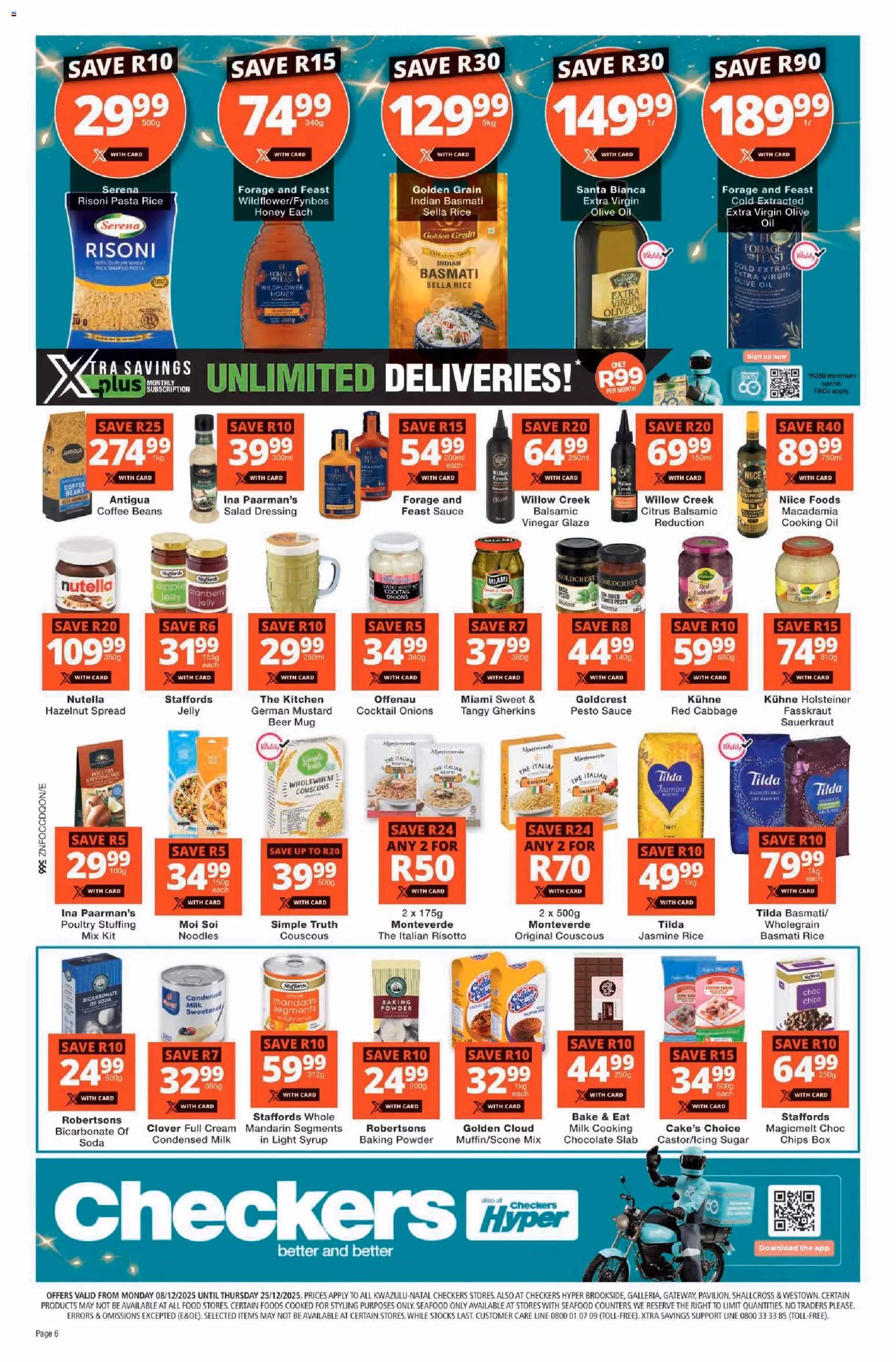 Checkers Specials - valid flyer from 08/12/2025, page 6 of 6
