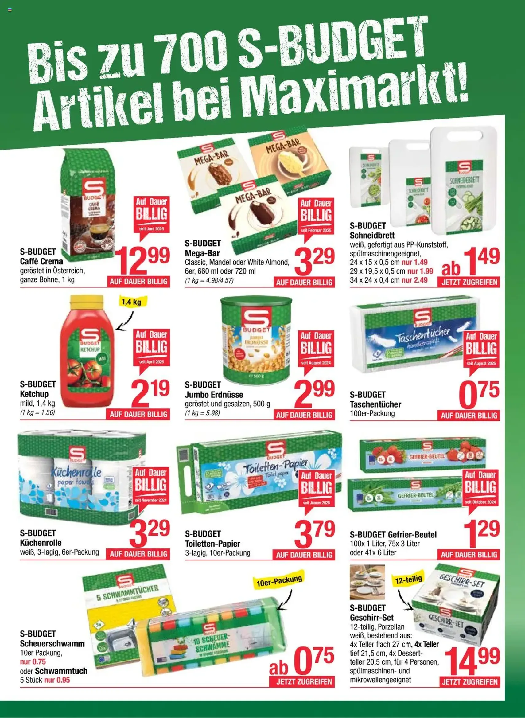 Maximarkt Flugblatt - Gültiger Prospekt ab 25.08.2025, Seite 17 von insgesamt 28 Maximarkt Flugblatt - Gültiger Prospekt ab 25.08.2025, Seite 17 von insgesamt 28