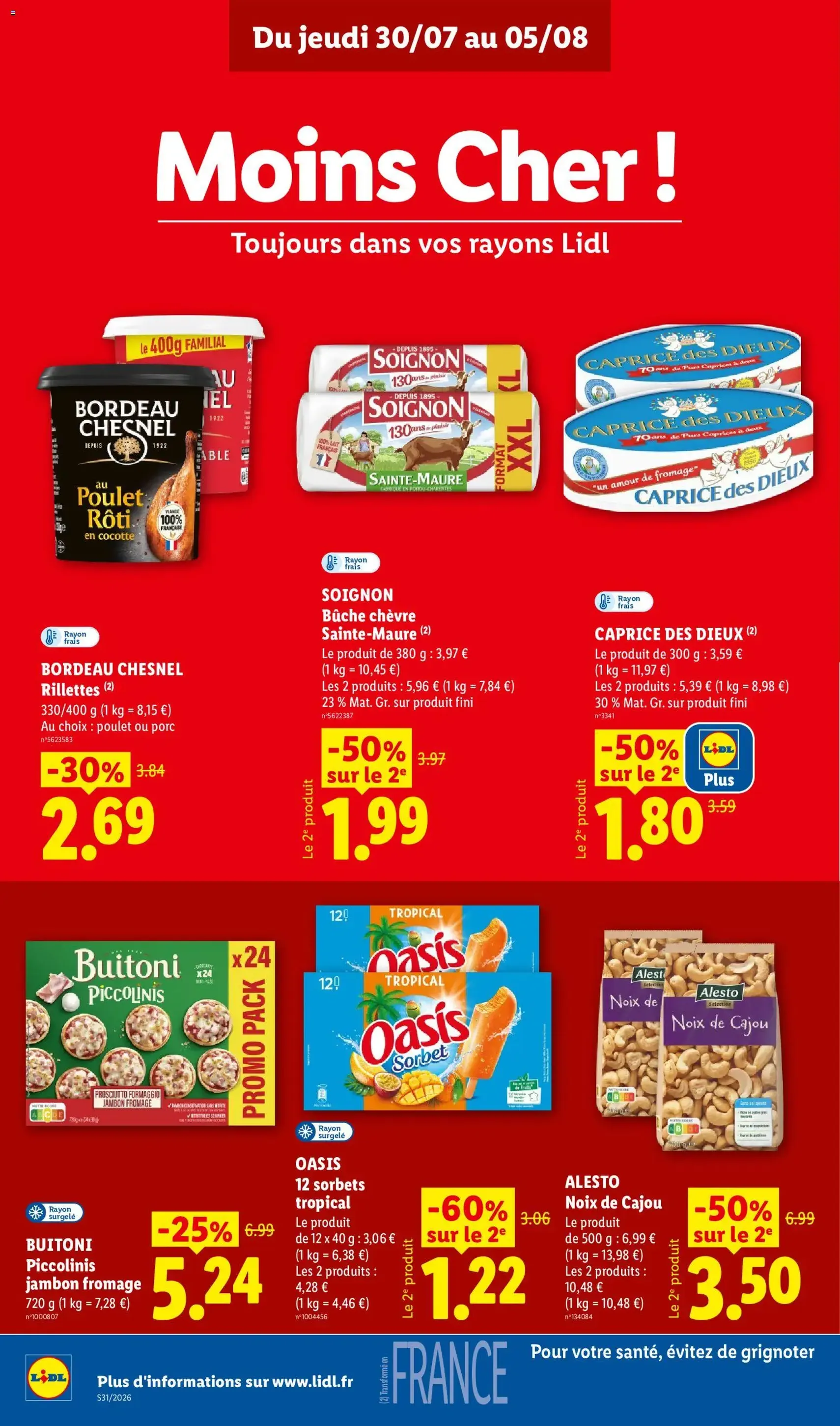 LIDL catalogue - brochure valable à partir du 30/07/2026, page 12 sur 59