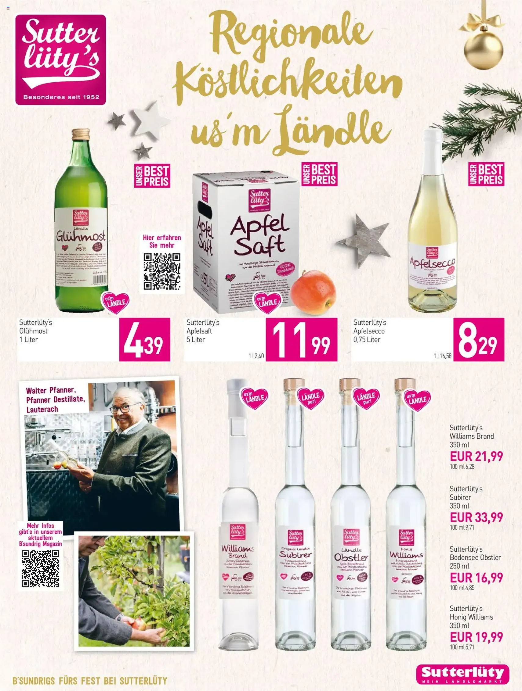 Sutterlüty Flugblatt - Gültiger Prospekt ab 18.12.2025, Seite 19 von insgesamt 28