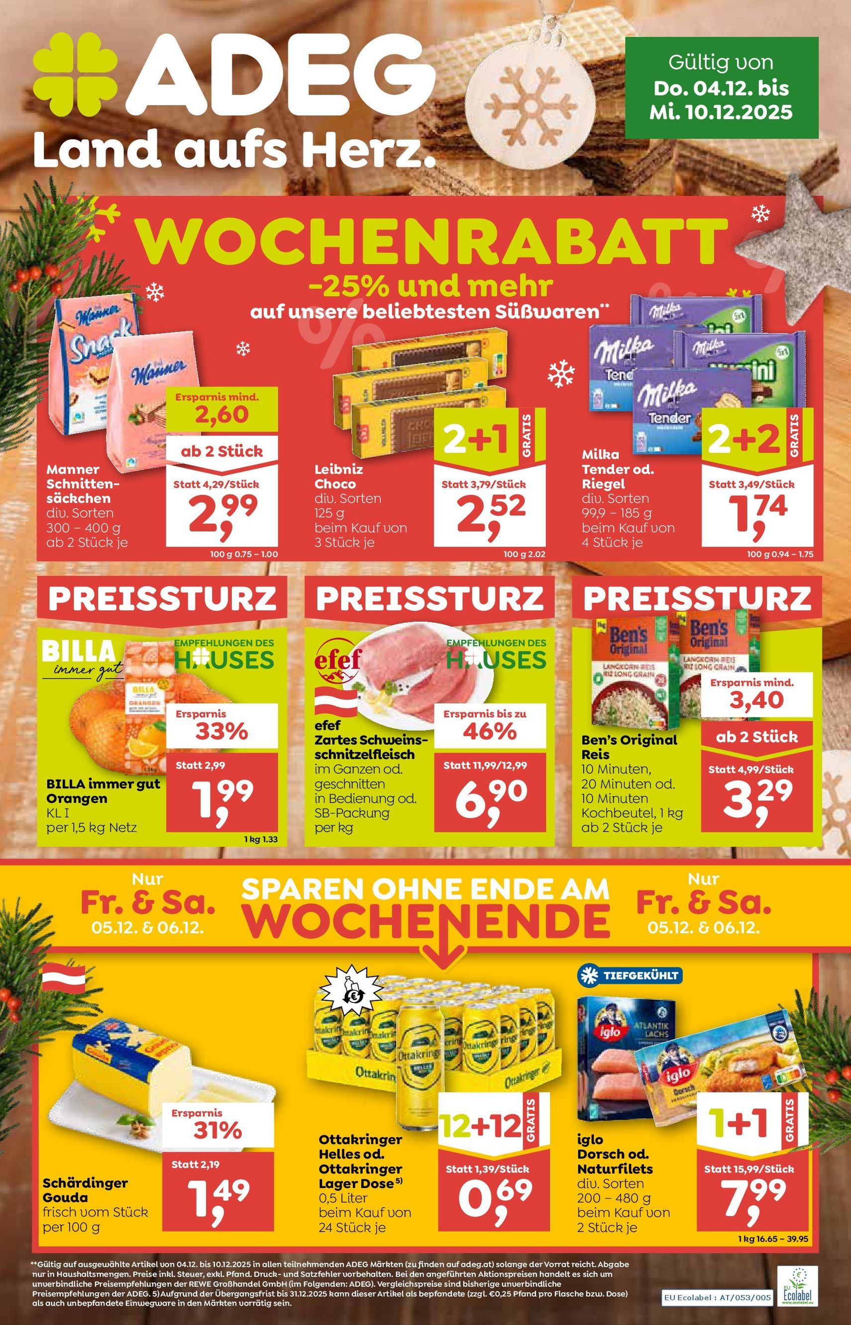 ADEG Wolfurt - Gültiger Prospekt ab 04.12.2025, Seite 1 von insgesamt 12