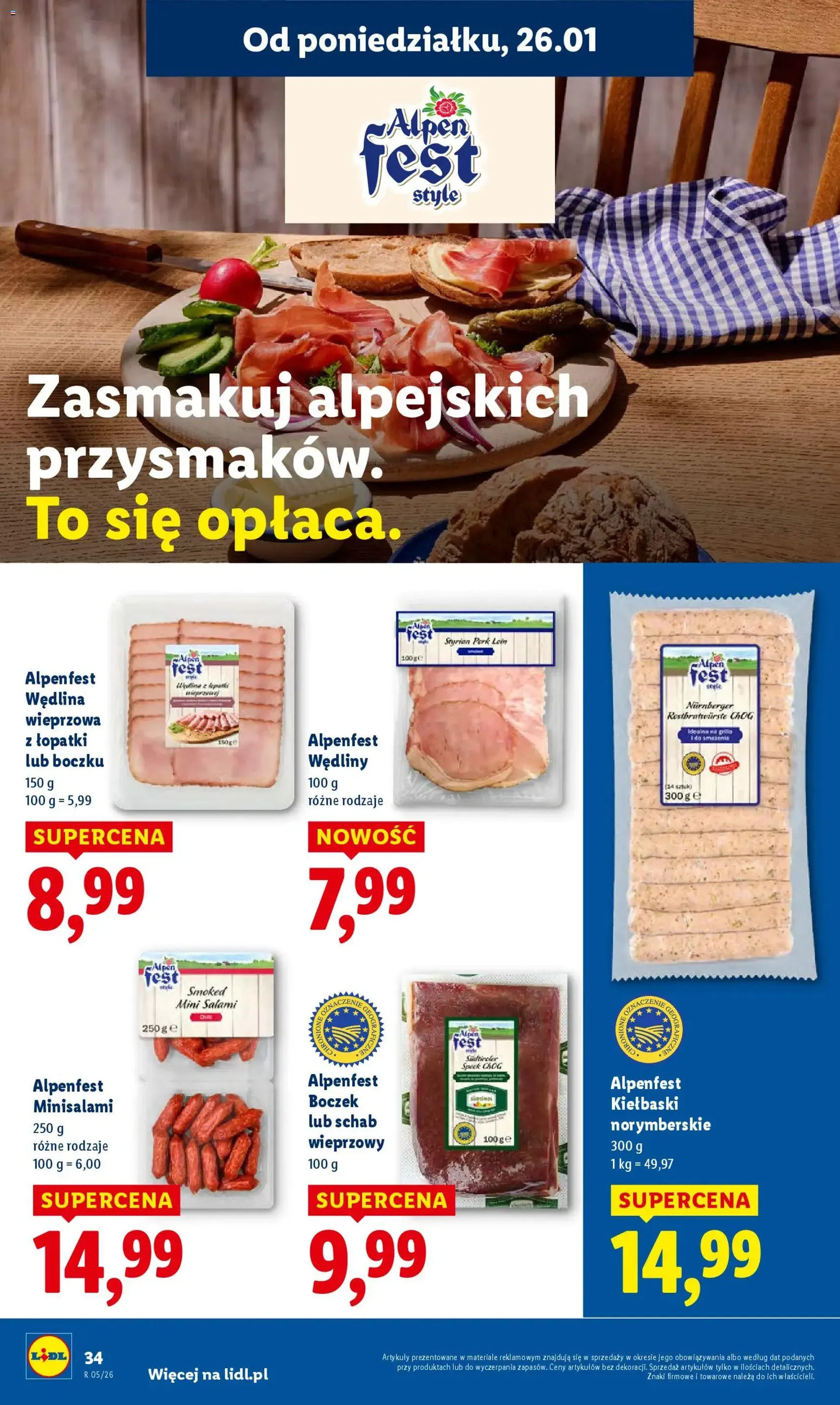 Lidl Gazetka - ważny gazetka od 26.01.2026 strona 34 z 62