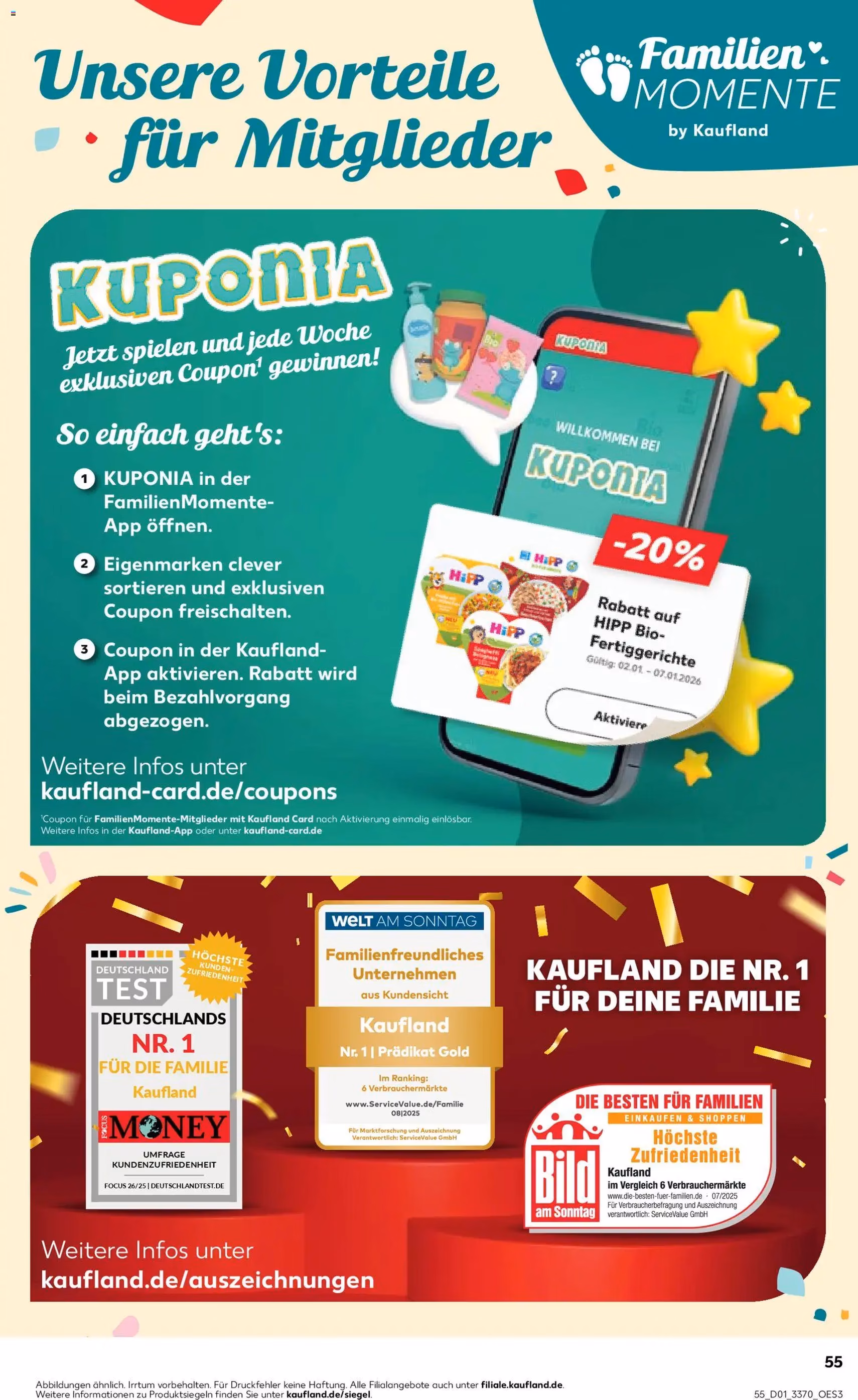 Kaufland Prospekt - Gültiger Prospekt ab 02.01.2026, Seite 55 von insgesamt 59