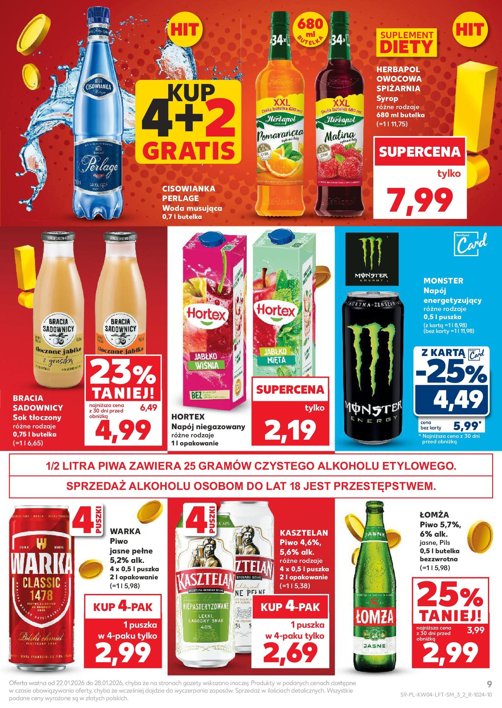 Kaufland gazetka - ważny gazetka od 22.01.2026 strona 9 z 52