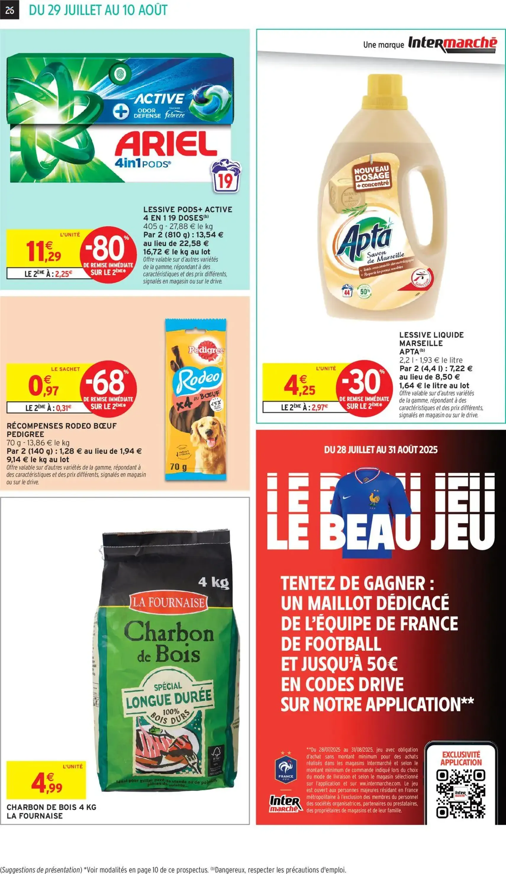 Intermarché catalogue semaine 30 - brochure valable à partir du 29/07/2025, page 26 sur 32 Intermarché catalogue semaine 30 - brochure valable à partir du 29/07/2025, page 26 sur 32