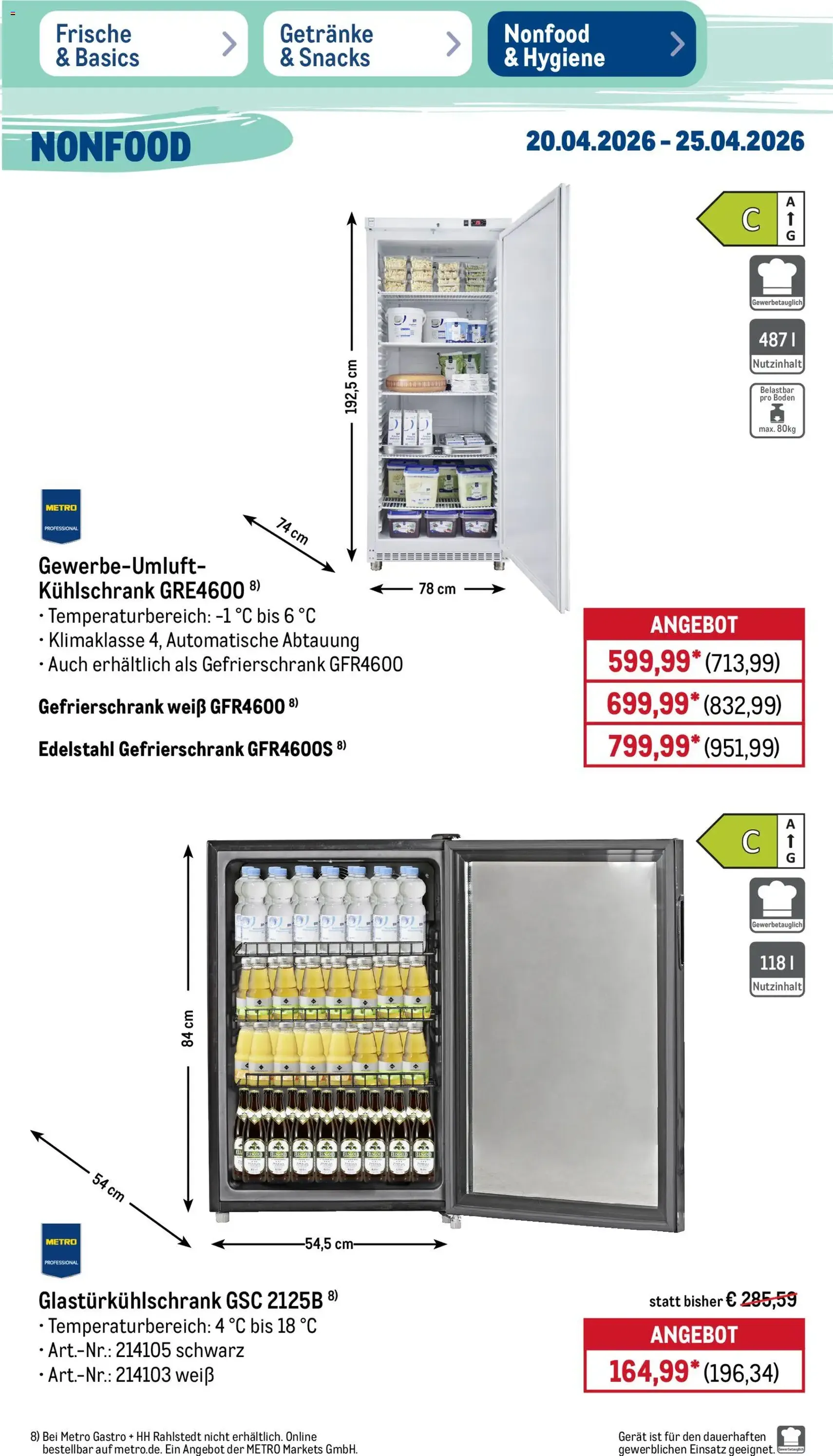 Metro Prospekt - Gültiger Prospekt ab 20.04.2026, Seite 43 von insgesamt 52