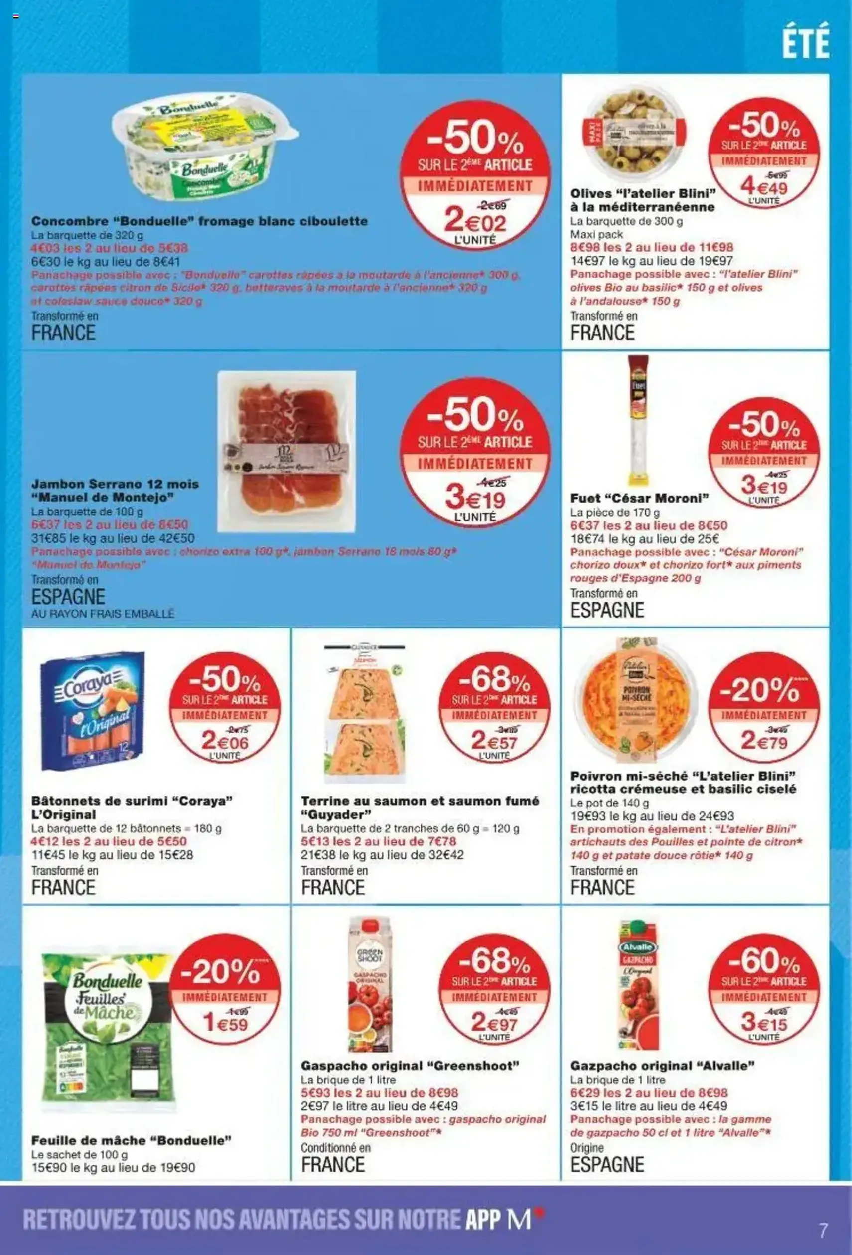 Monoprix catalogue - brochure valable à partir du 29/07/2025, page 7 sur 47 Monoprix catalogue - brochure valable à partir du 29/07/2025, page 7 sur 47