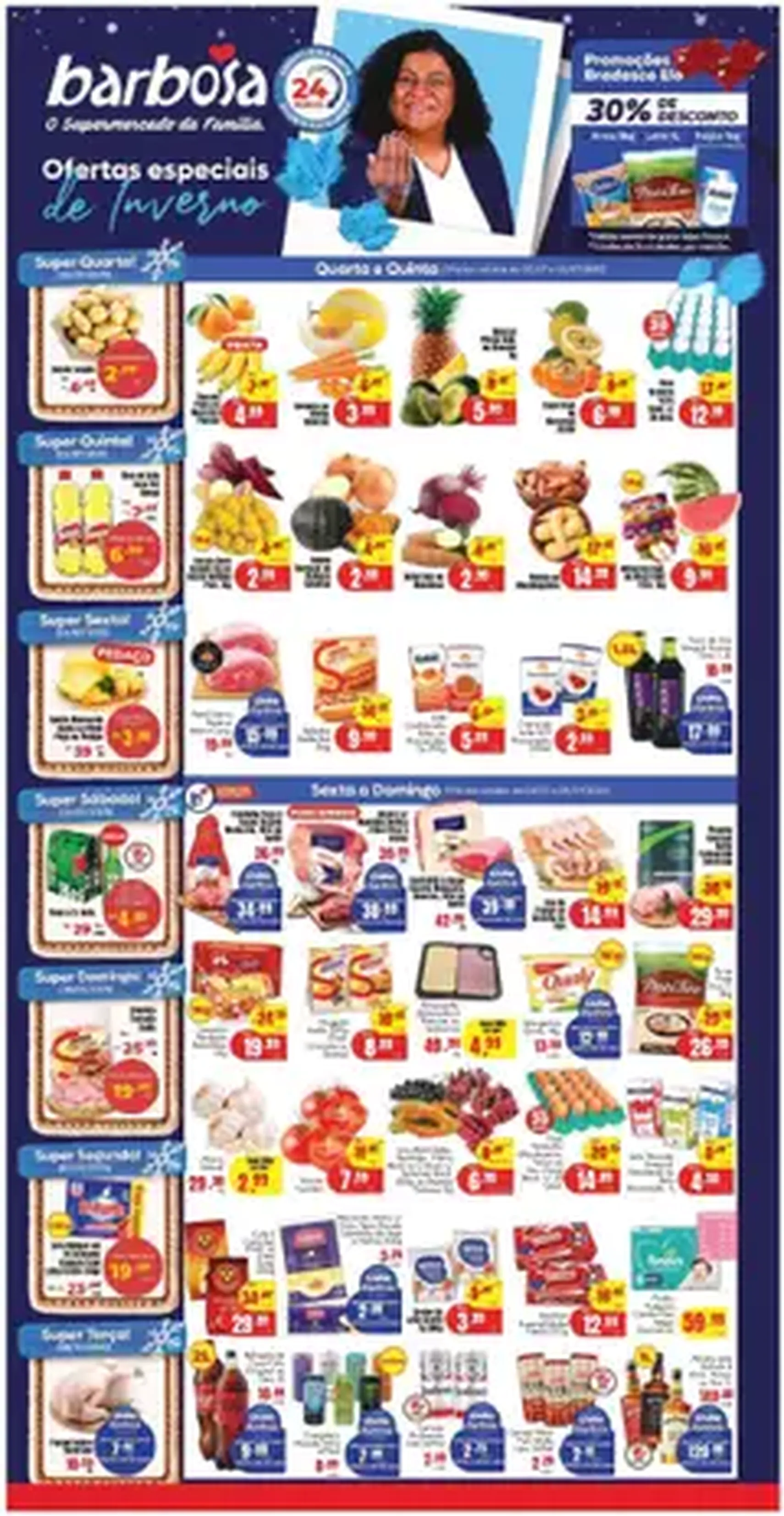 Barbosa Supermercados - Ofertas da semana - folheto válido a partir de 02/07/2025 página 1 de 1