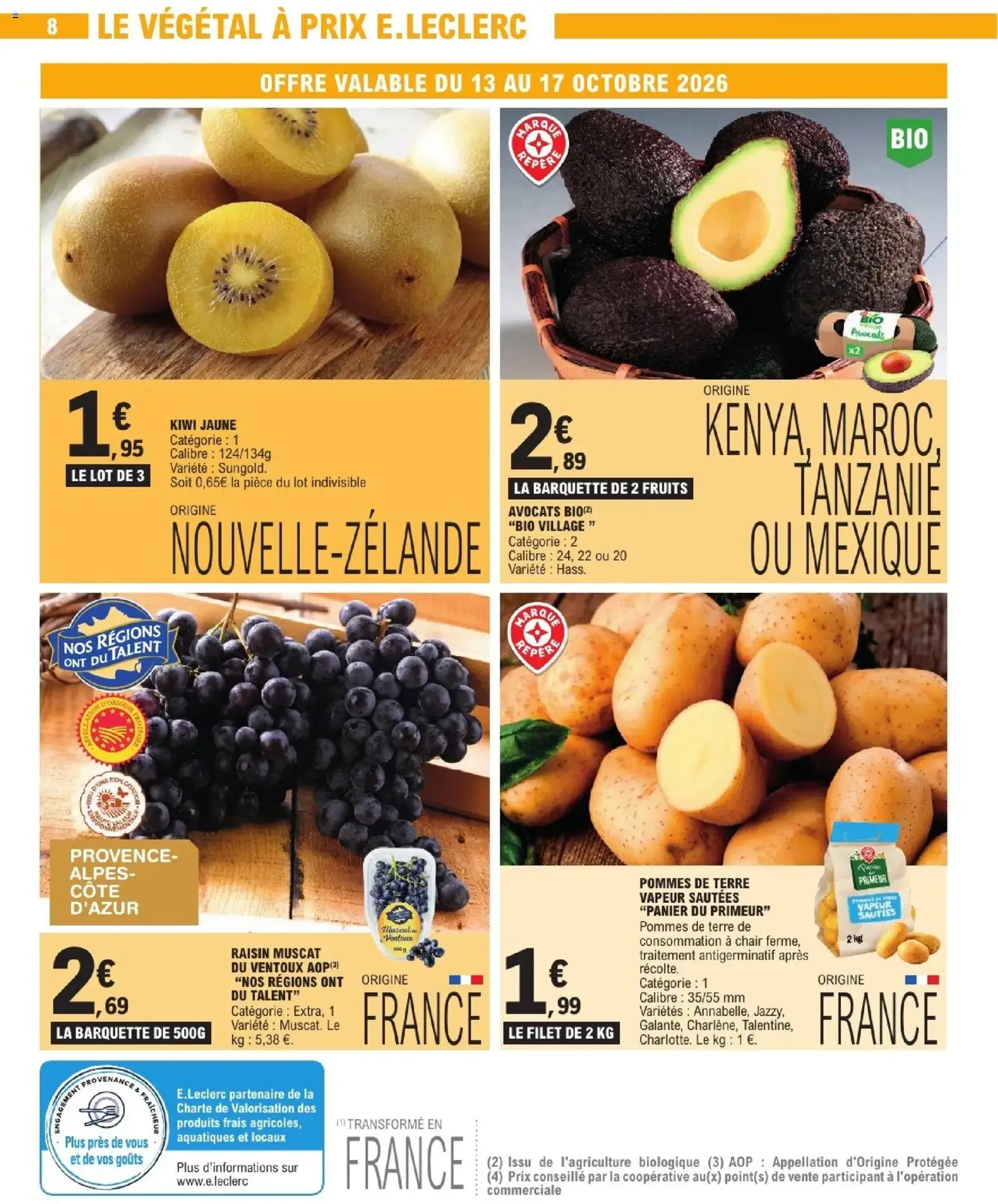 E.Leclerc catalogue - brochure valable à partir du 13/10/2026, page 8 sur 48