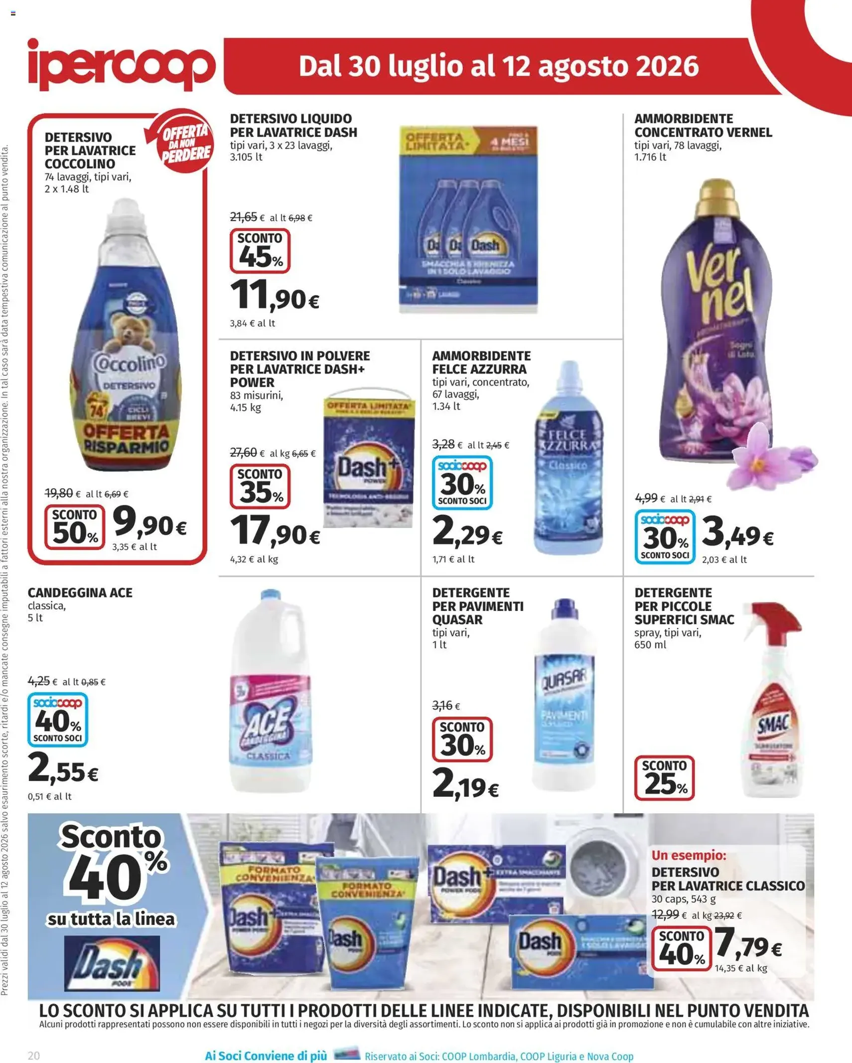 Ipercoop volantino - volantino valido dal 30/07/2026 pagina 20 di 40