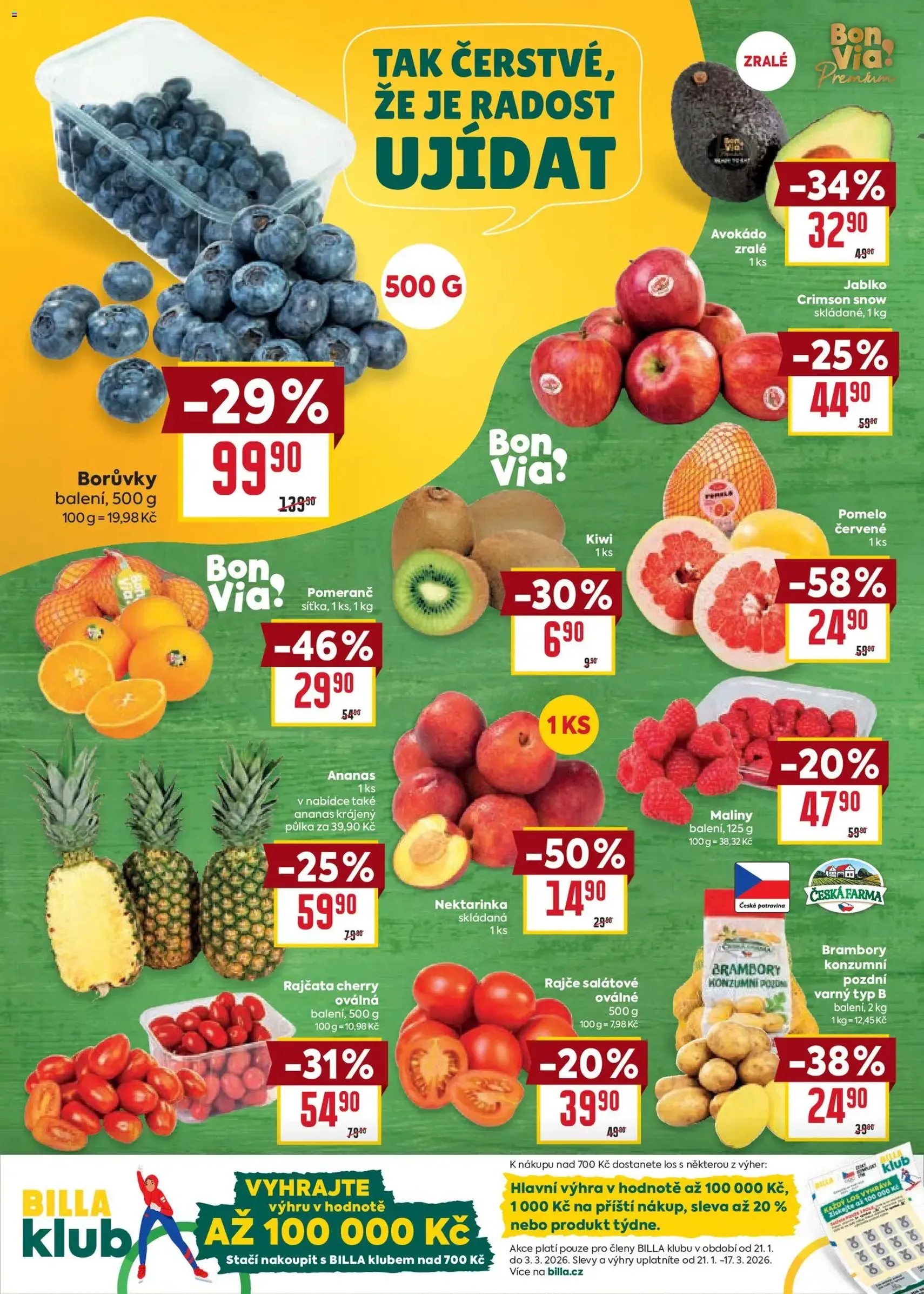 Billa Velký leták - platný leták od 21.01.2026 strana 6 z 38