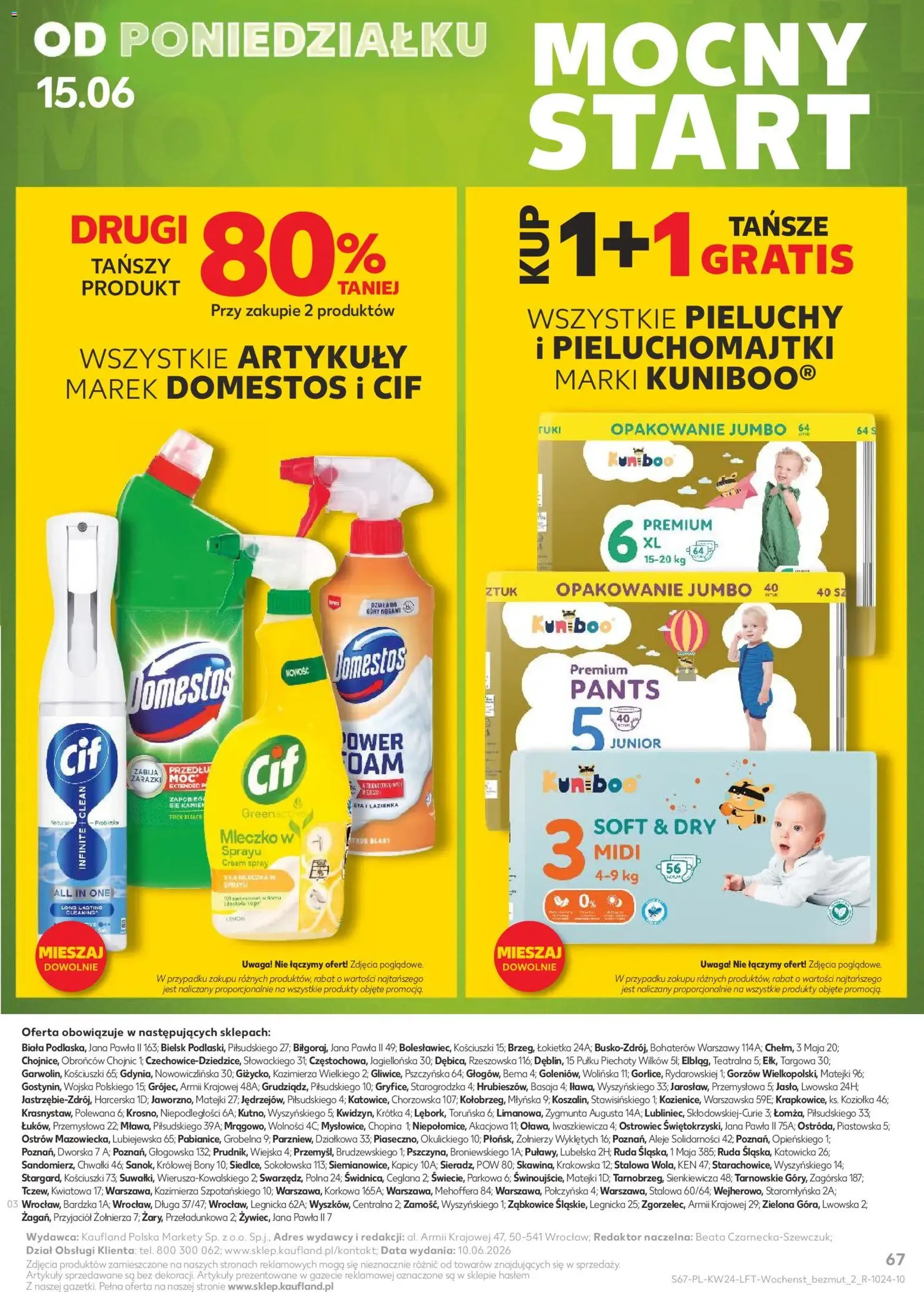 Kaufland gazetka - ważny gazetka od 11.06.2026 strona 67 z 68