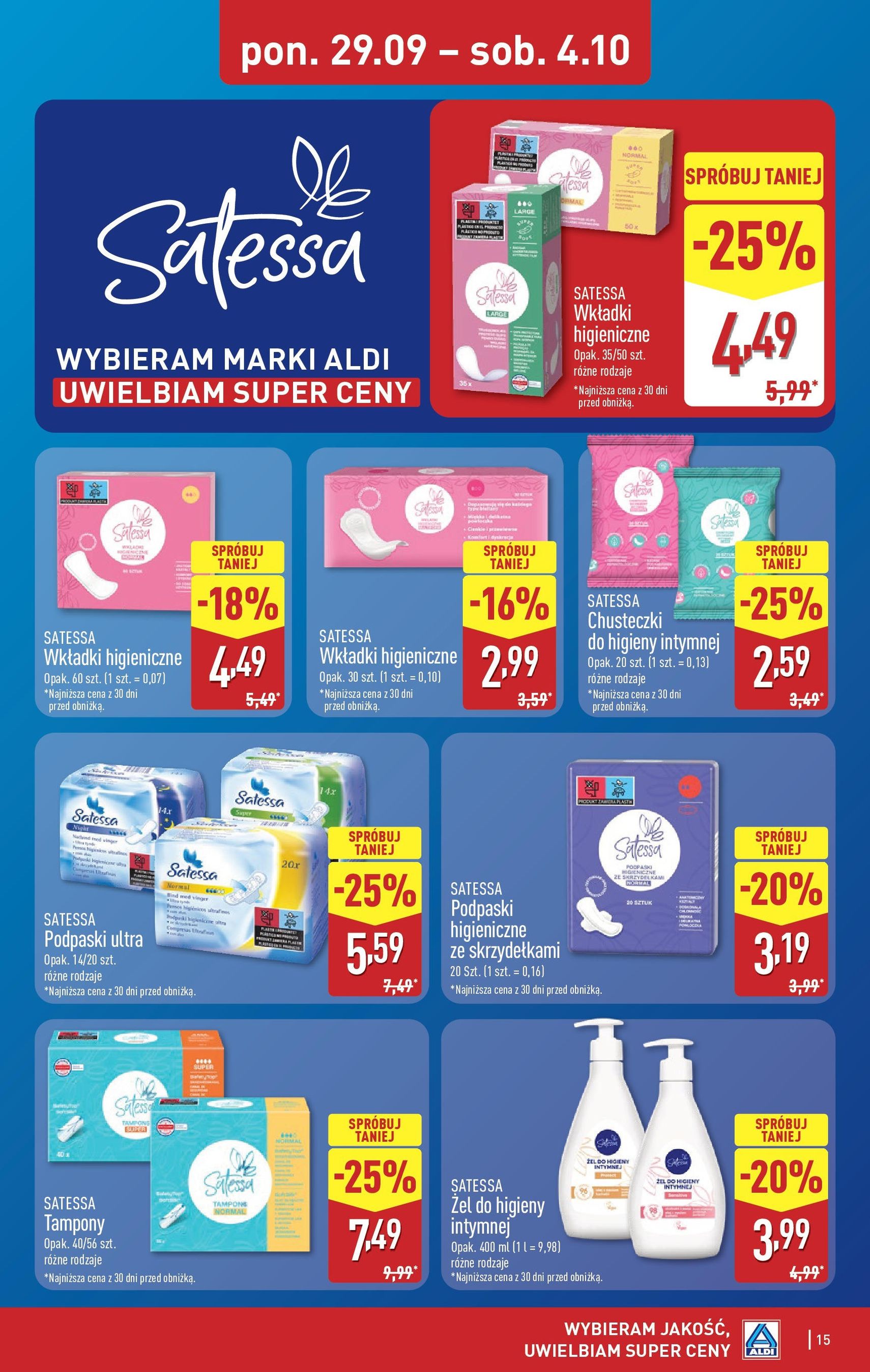 Aldi Gazetka - ważny gazetka od 29.09.2025 strona 15 z 41