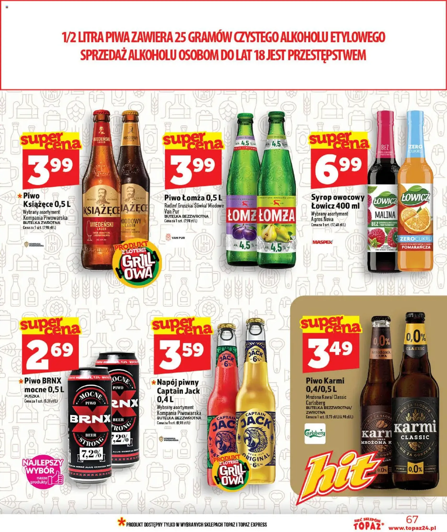 Topaz gazetka - ważny gazetka od 28.05.2026 strona 67 z 74