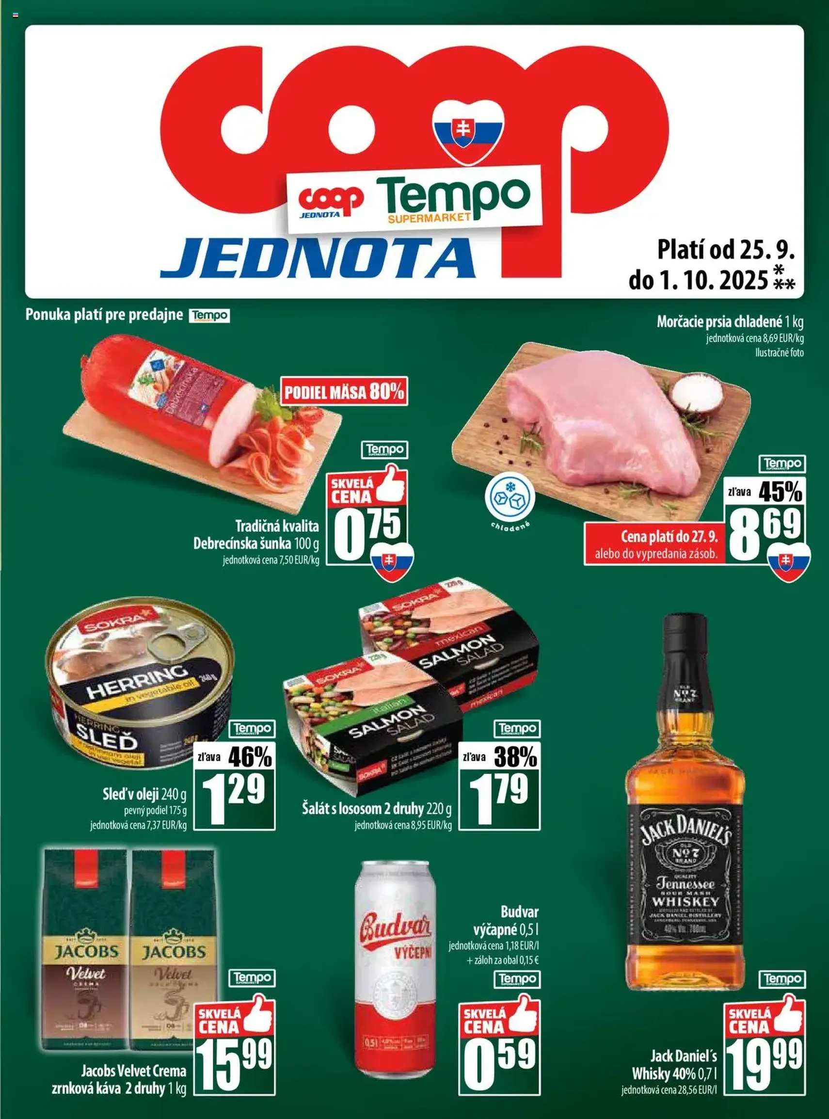COOP Jednota leták - platný leták od 25.09.2025 strana 25 z 28