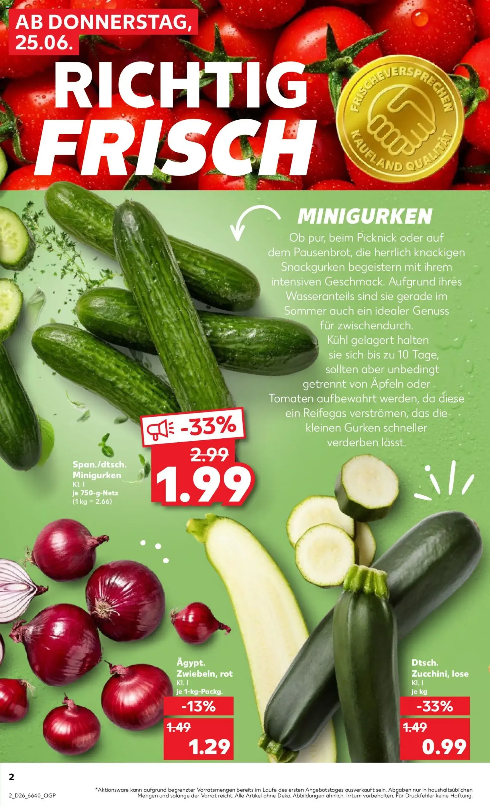 Kaufland Prospekt - Gültiger Prospekt ab 25.06.2026, Seite 2 von insgesamt 58