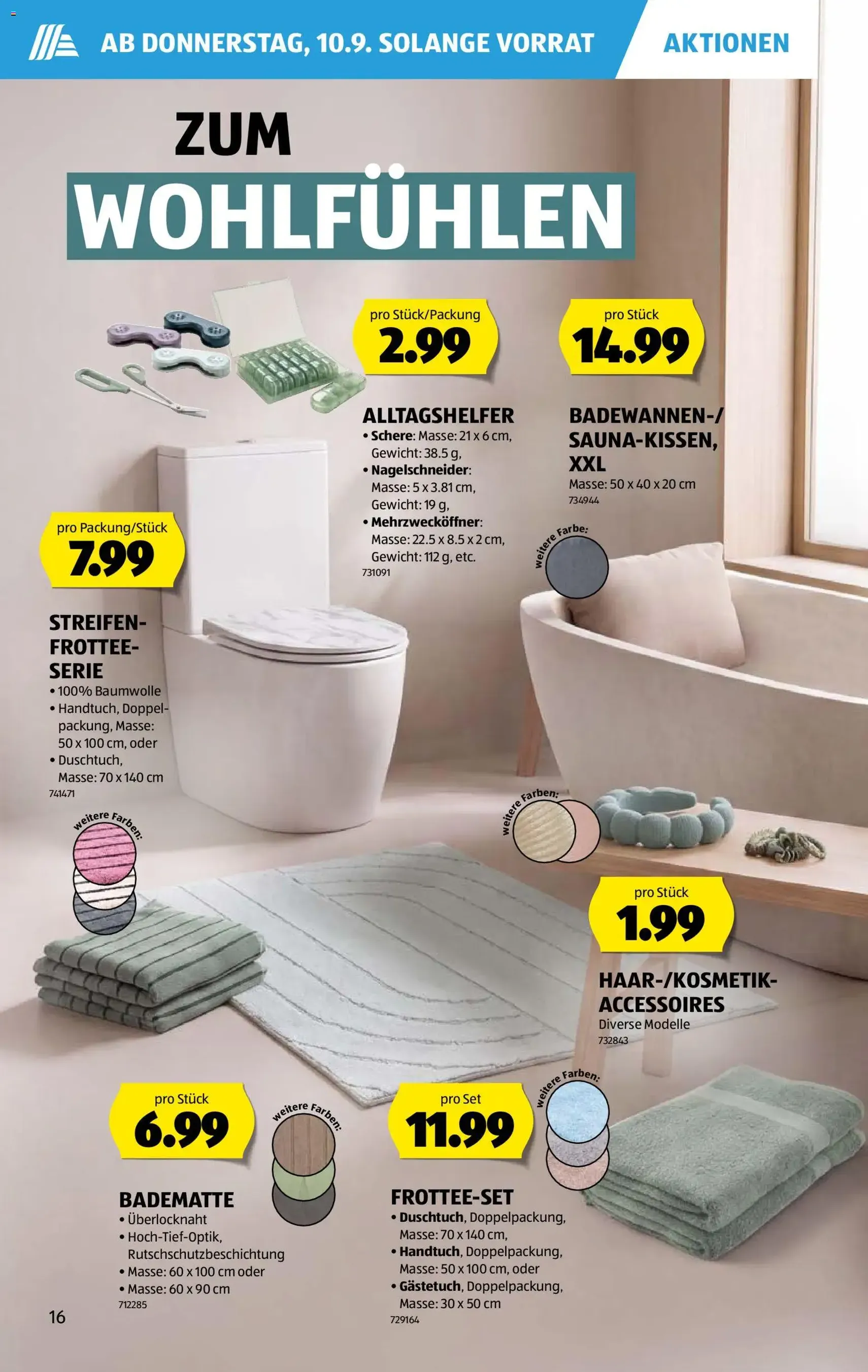 Aldi aktionen - Gültiger Prospekt ab 10.09.2026, Seite 15 von insgesamt 39