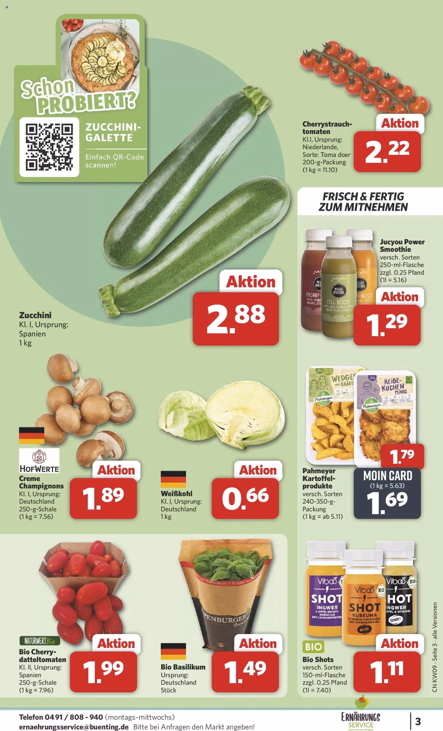 Combi Prospekt - Gültiger Prospekt ab 22.02.2026, Seite 3 von insgesamt 32