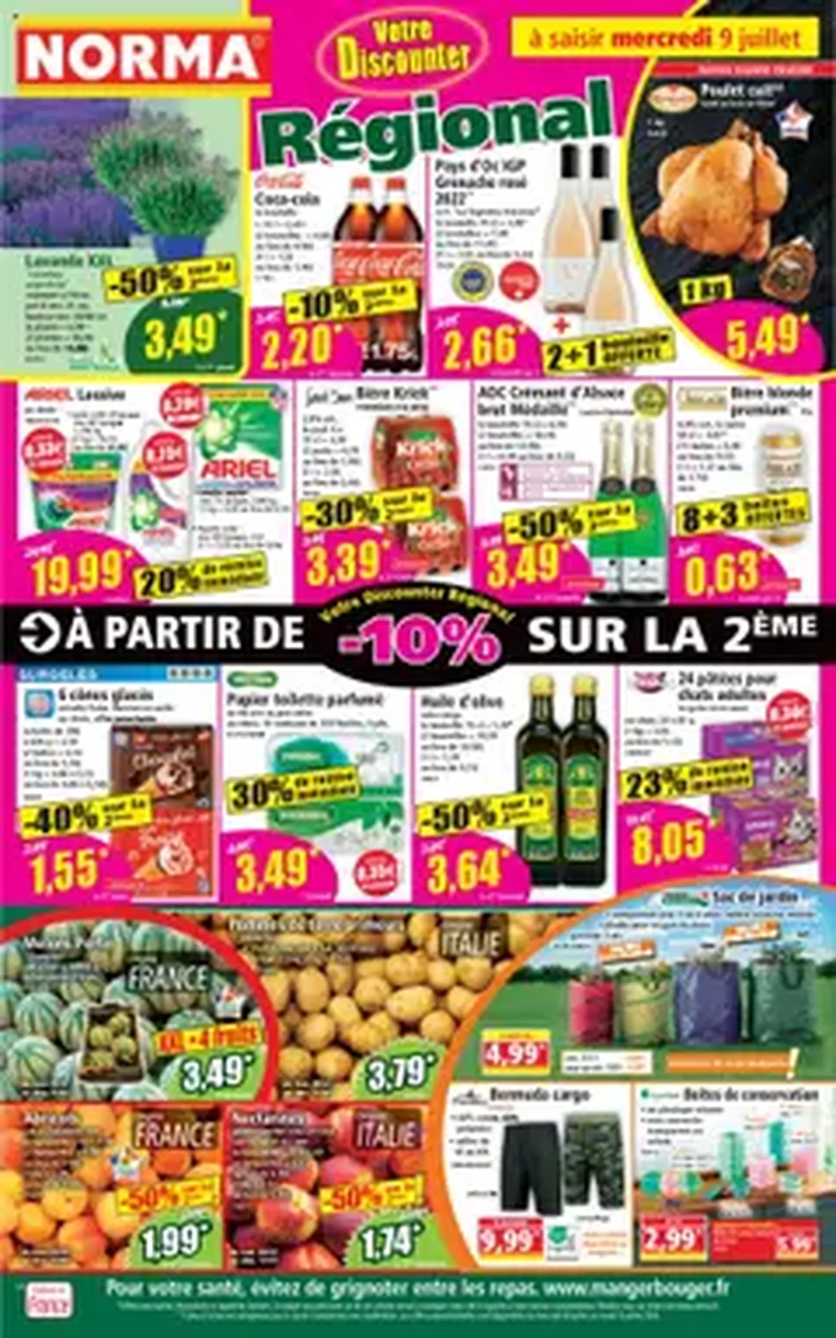 Norma catalogue - brochure valable à partir du 09/07/2025, page 1 sur 1