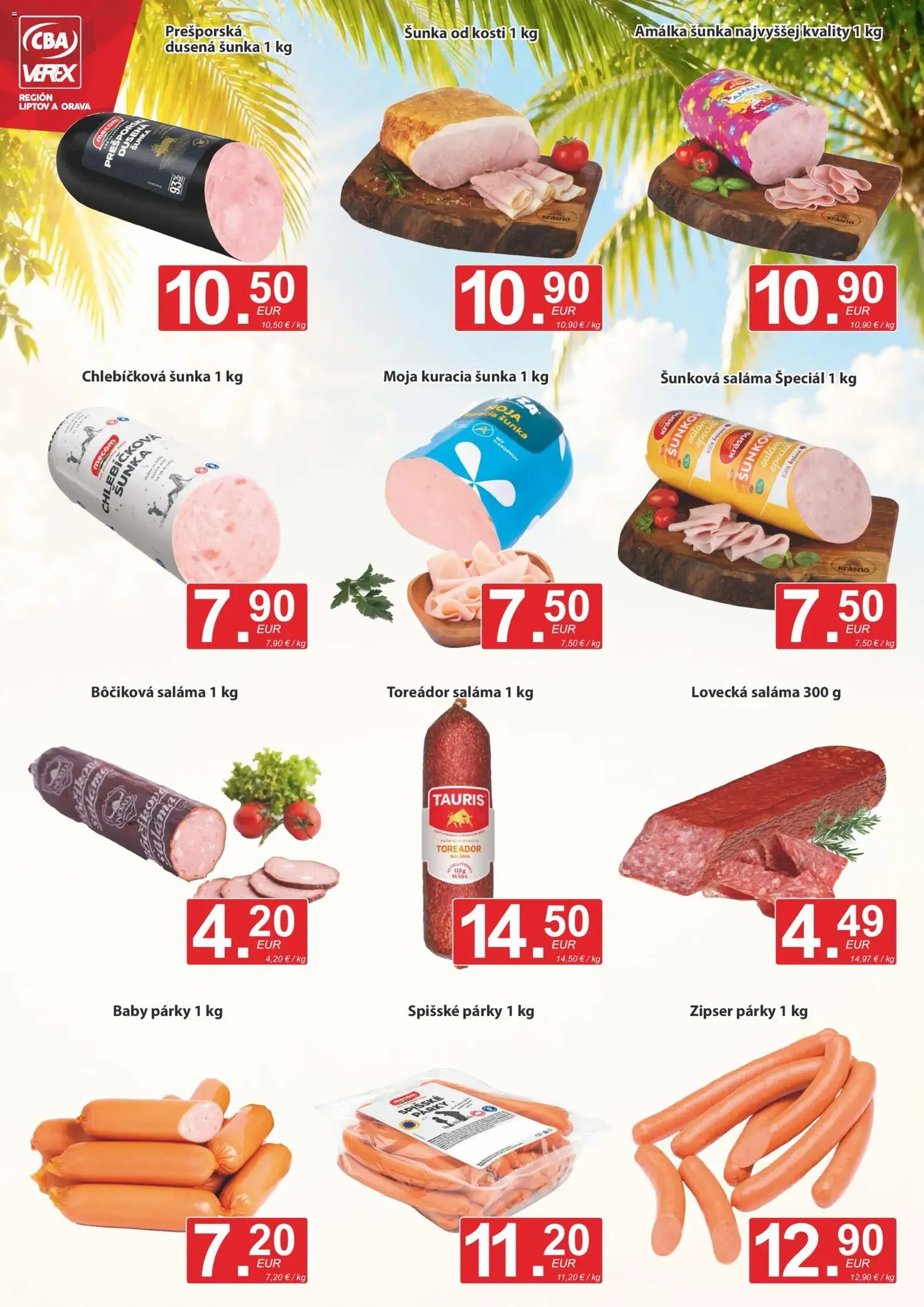 CBA Verex leták - platný leták od 16.07.2026 strana 2 z 12