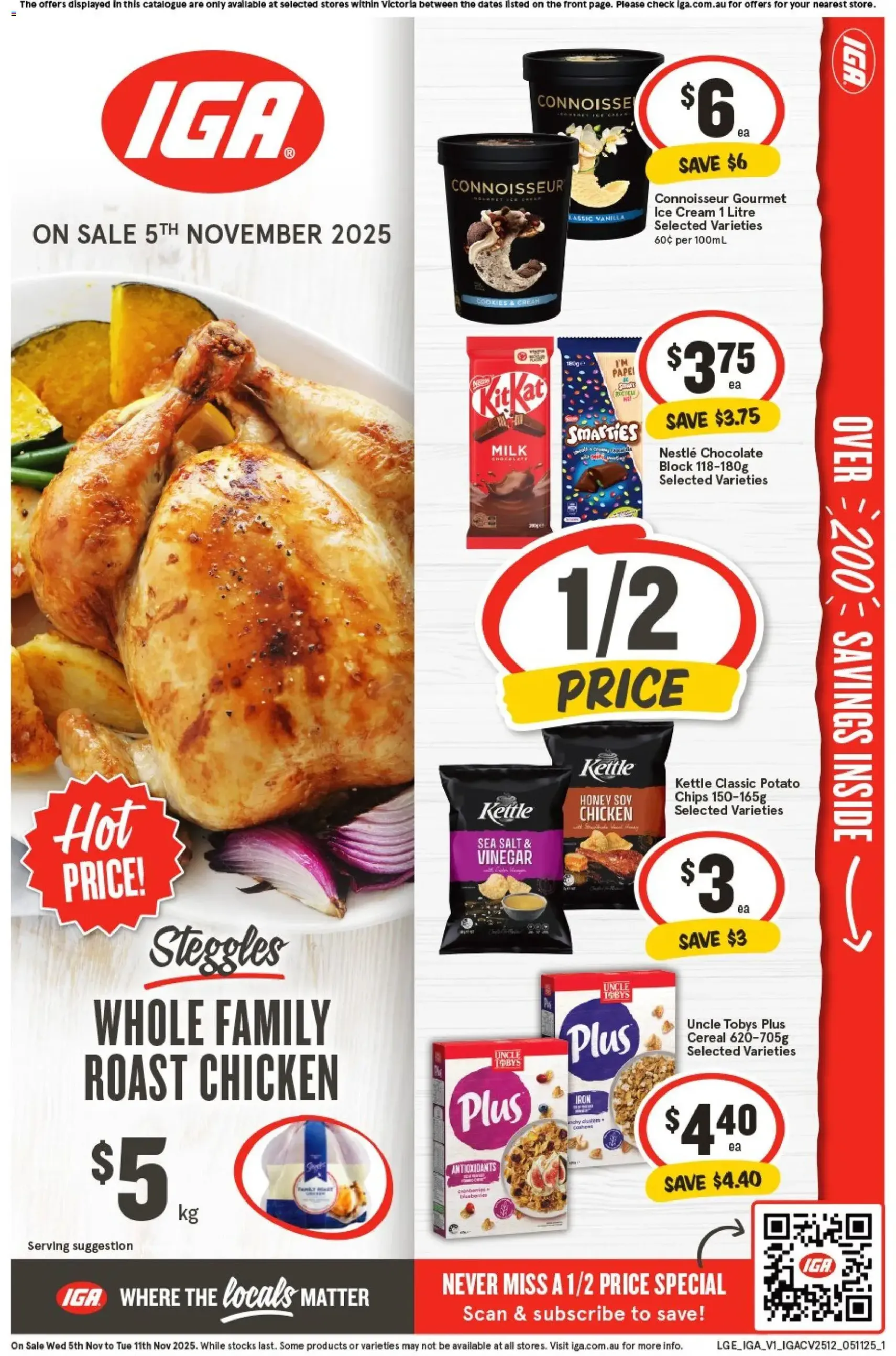 IGA Catalogue VIC - valid flyer from 05/11/2025, page 1 of 43