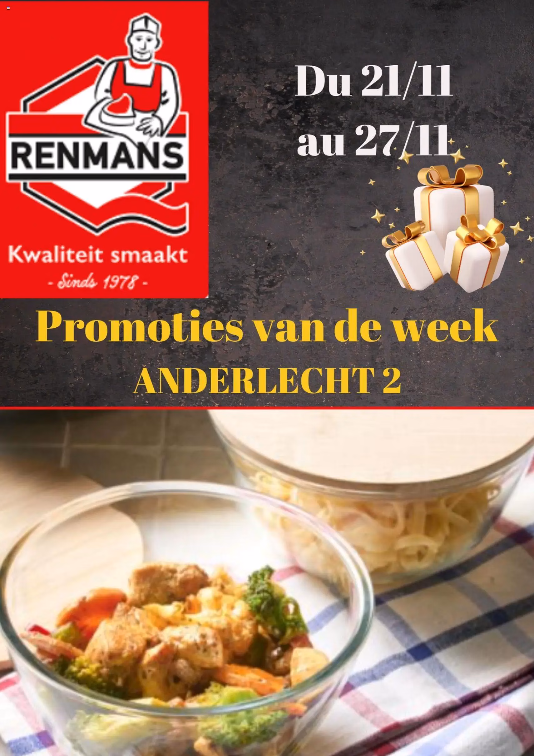 Renmans folder / publicité - geldige folder vanaf 21/11/2025 pagina 1 van 6