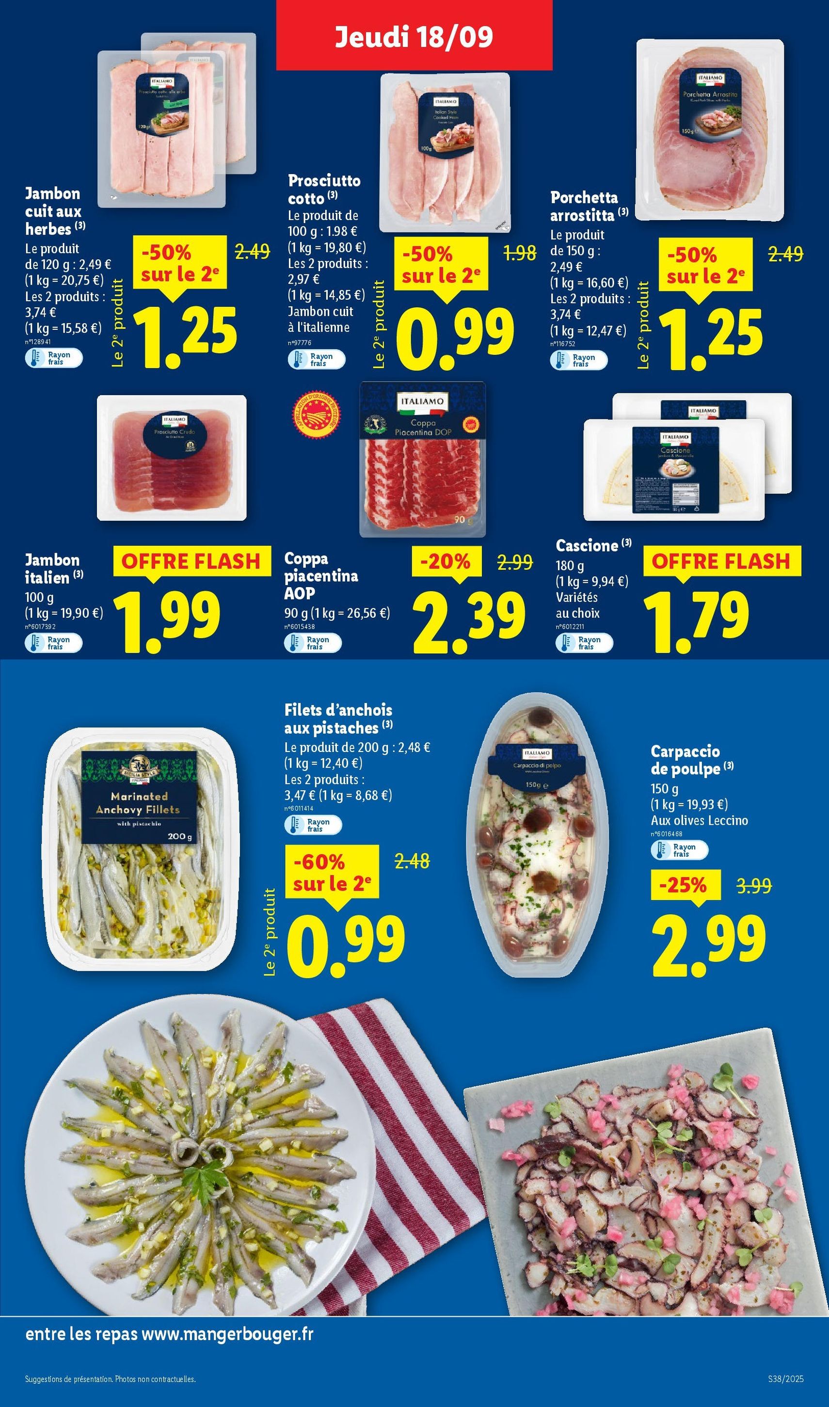 LIDL catalogue semaine 38 - brochure valable à partir du 18/09/2025, page 19 sur 75