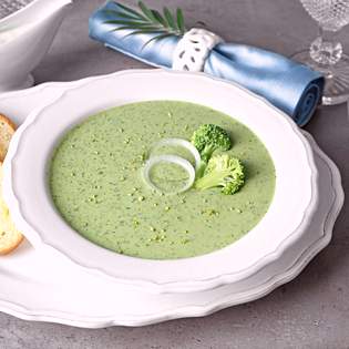 Recipe preview Creamy broccoli soup with cheese