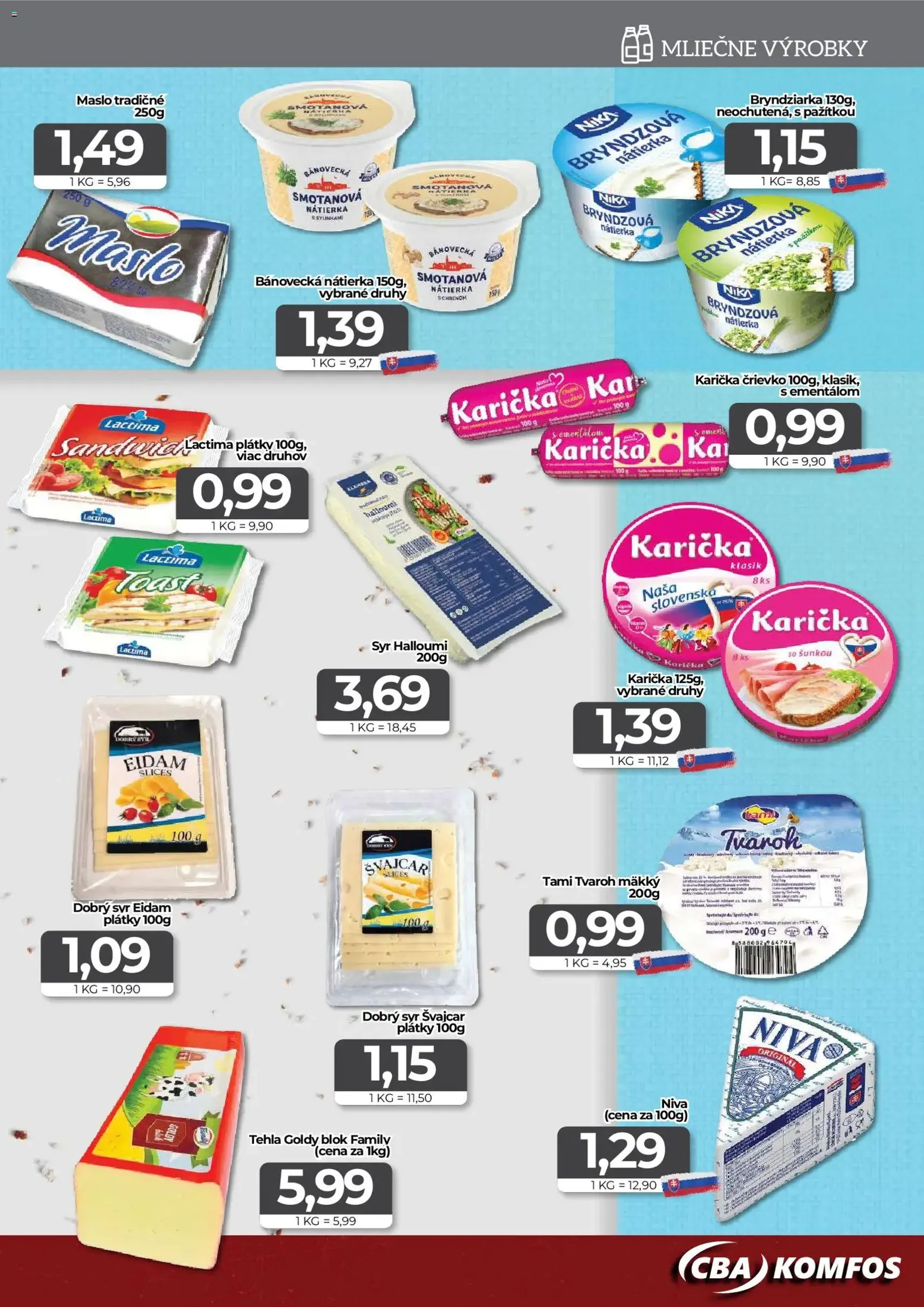 CBA Komfos leták - platný leták od 24.04.2026 strana 5 z 16