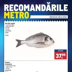 Catalog Metro - previzualizare cataloage valabilă începând cu 03.11.2025