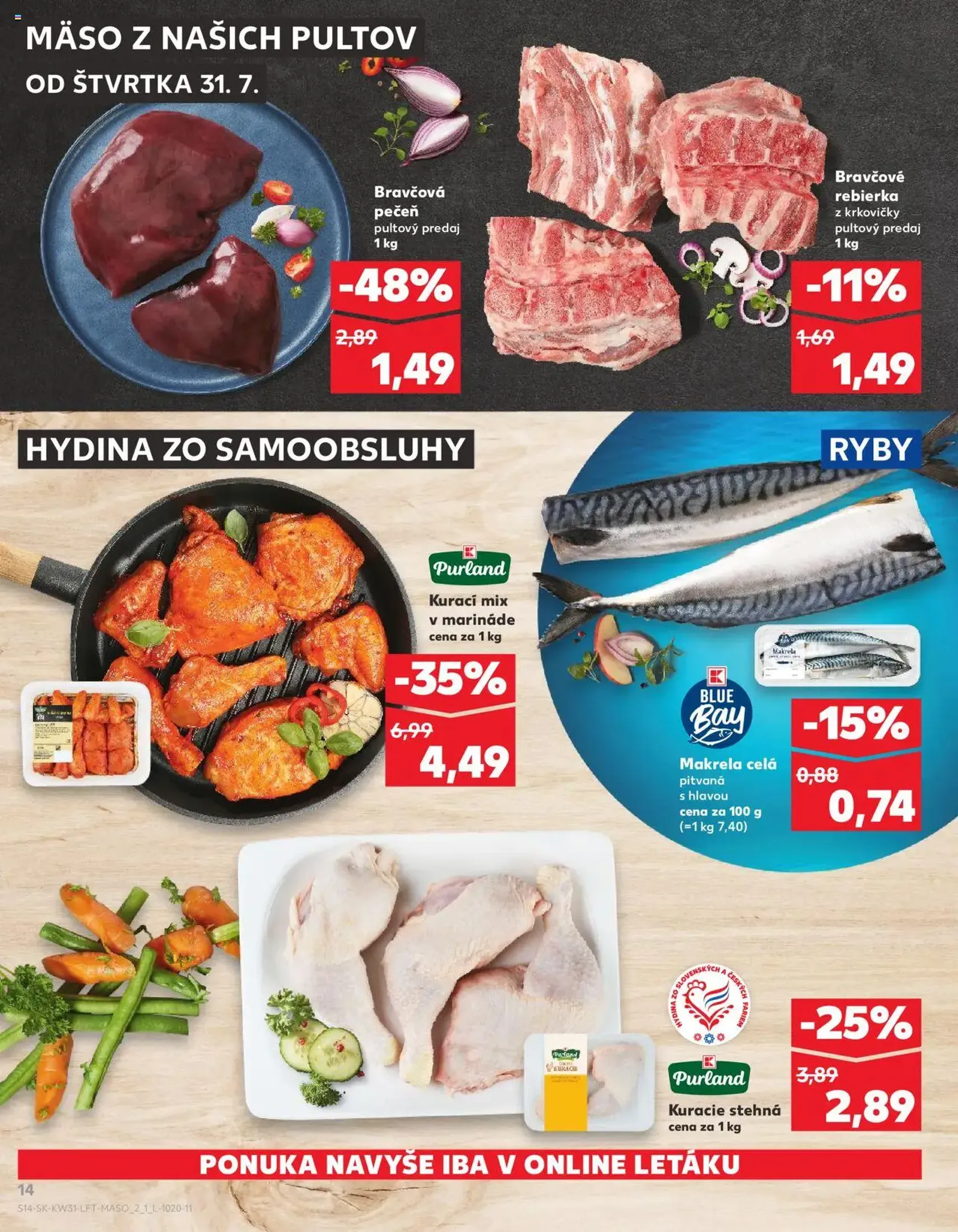 Kaufland Bratislava-Dúbravka - platný leták od 31.07.2025 strana 14 z 76