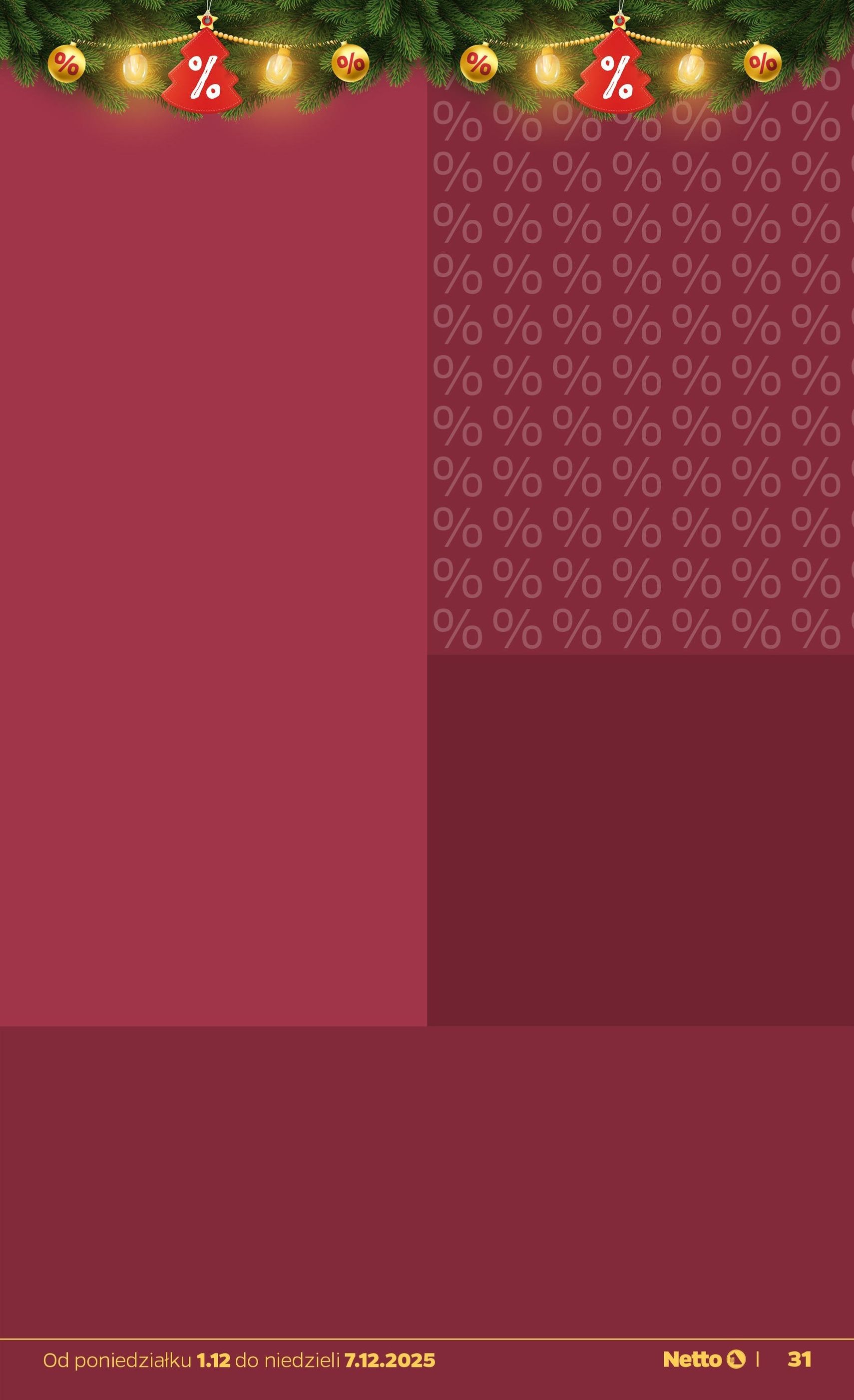 Netto gazetka - Spożywcza - ważny gazetka od 01.12.2025 strona 31 z 38