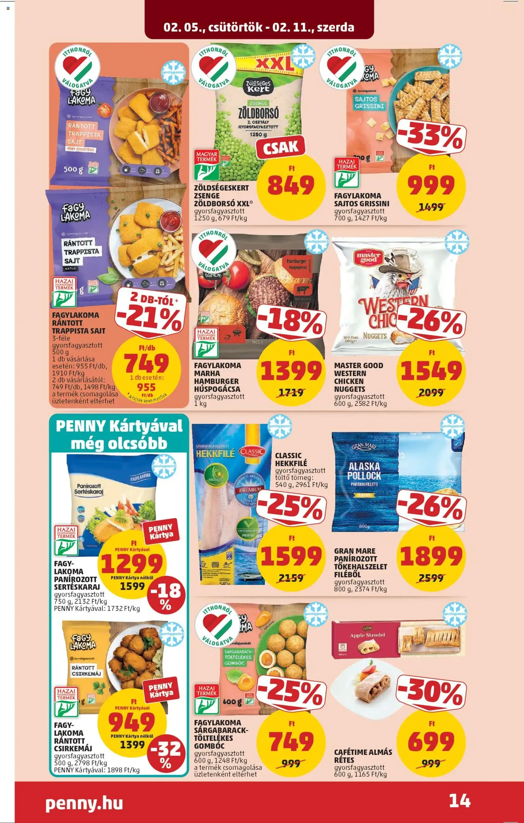 PENNY Akciós újság - 2026.02.05. érvényes szórólap 16 oldal 39 oldalból