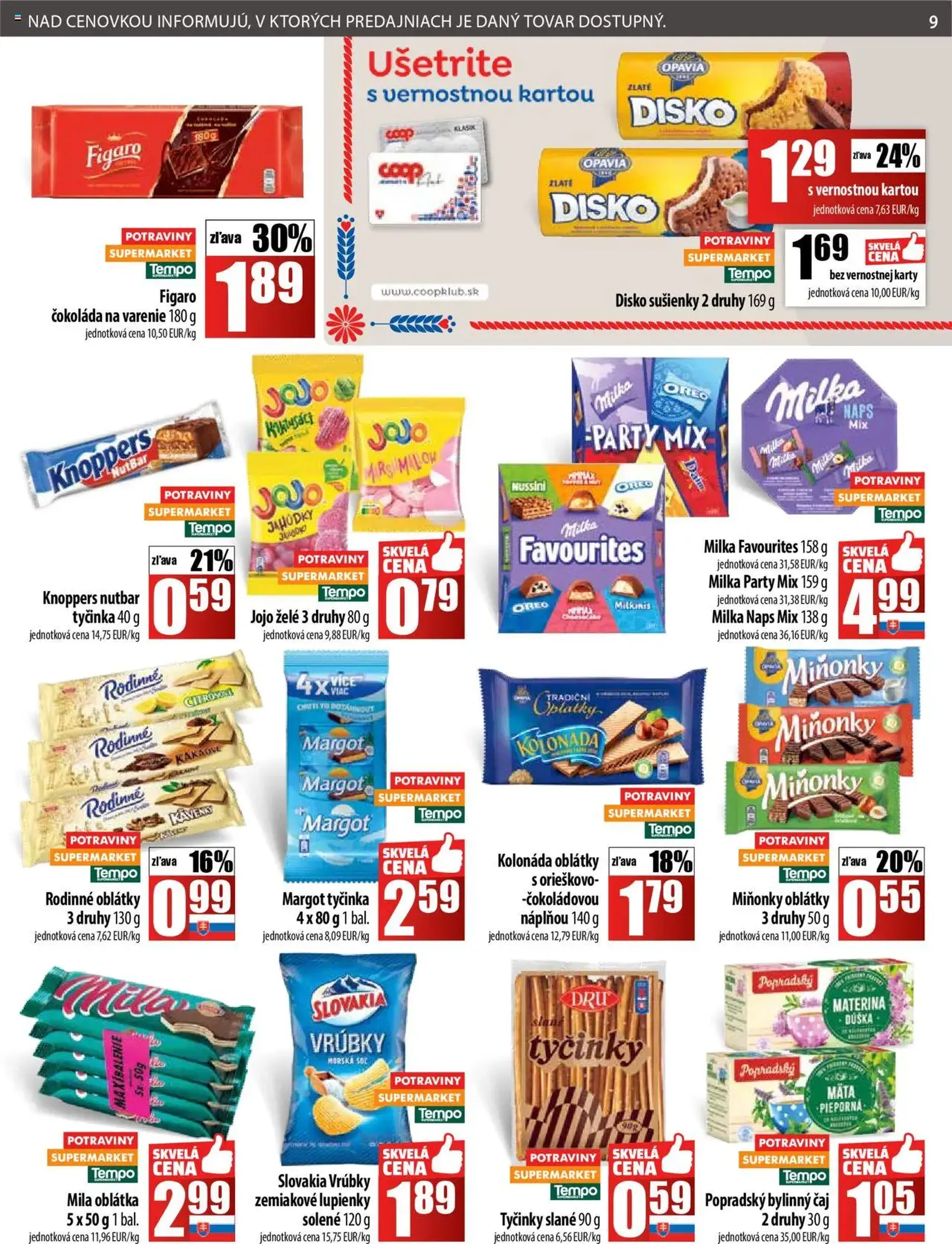 COOP Jednota leták - platný leták od 17.07.2025 strana 9 z 28 COOP Jednota leták - platný leták od 17.07.2025 strana 9 z 28