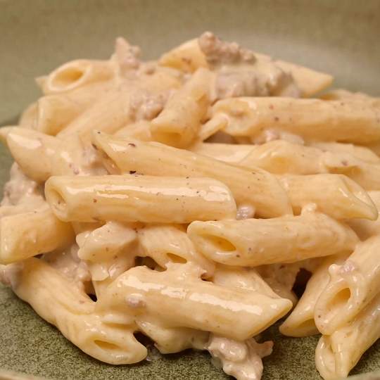 Anteprima ricetta Pasta alla norcina