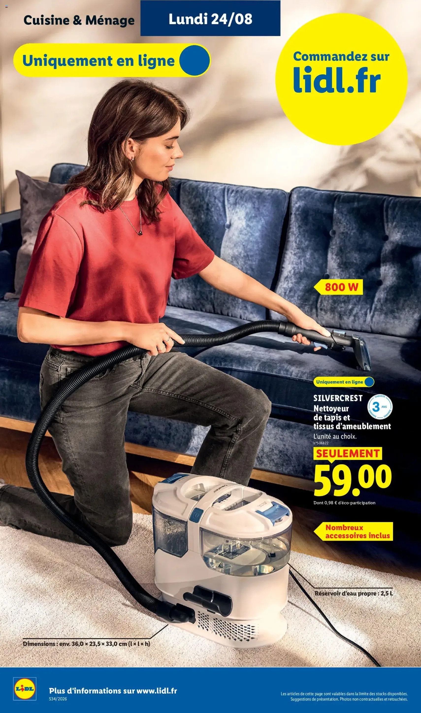 LIDL catalogue - brochure valable à partir du 20/08/2026, page 8 sur 54