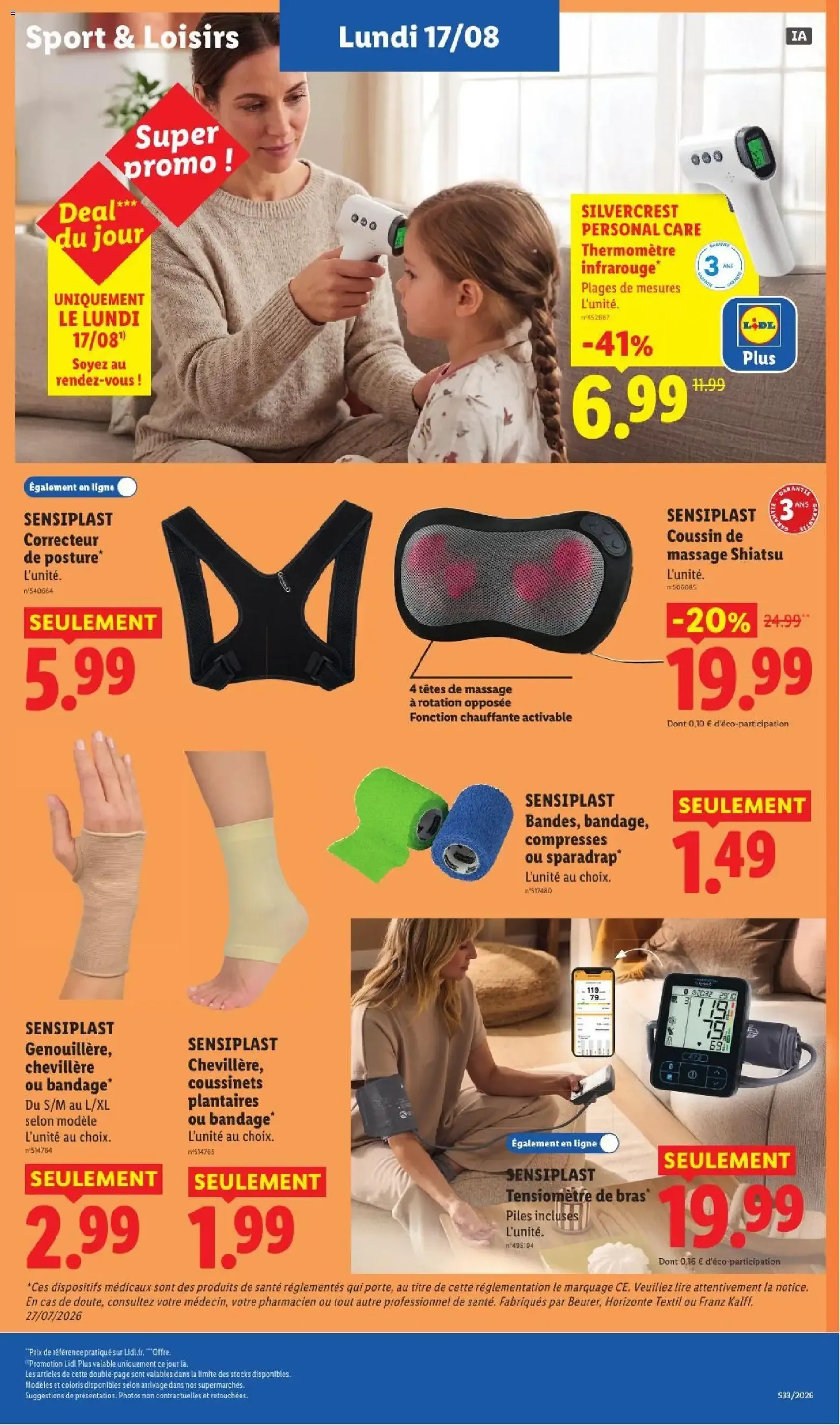 LIDL catalogue - brochure valable à partir du 13/08/2026, page 57 sur 61