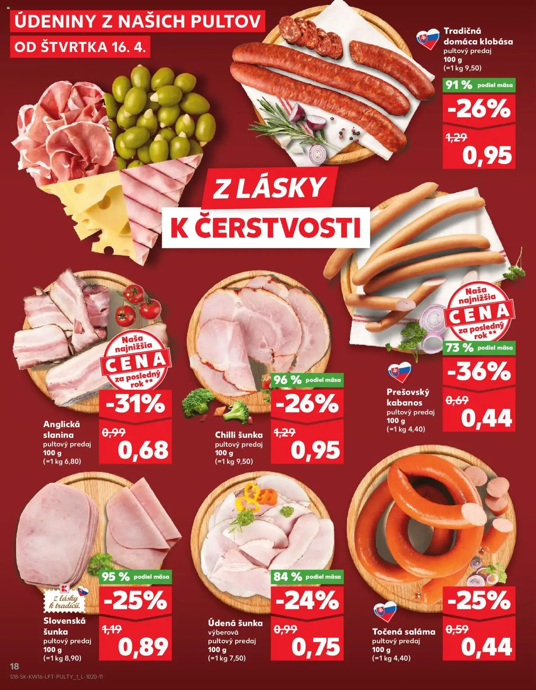 Kaufland leták - platný leták od 16.04.2026 strana 18 z 76