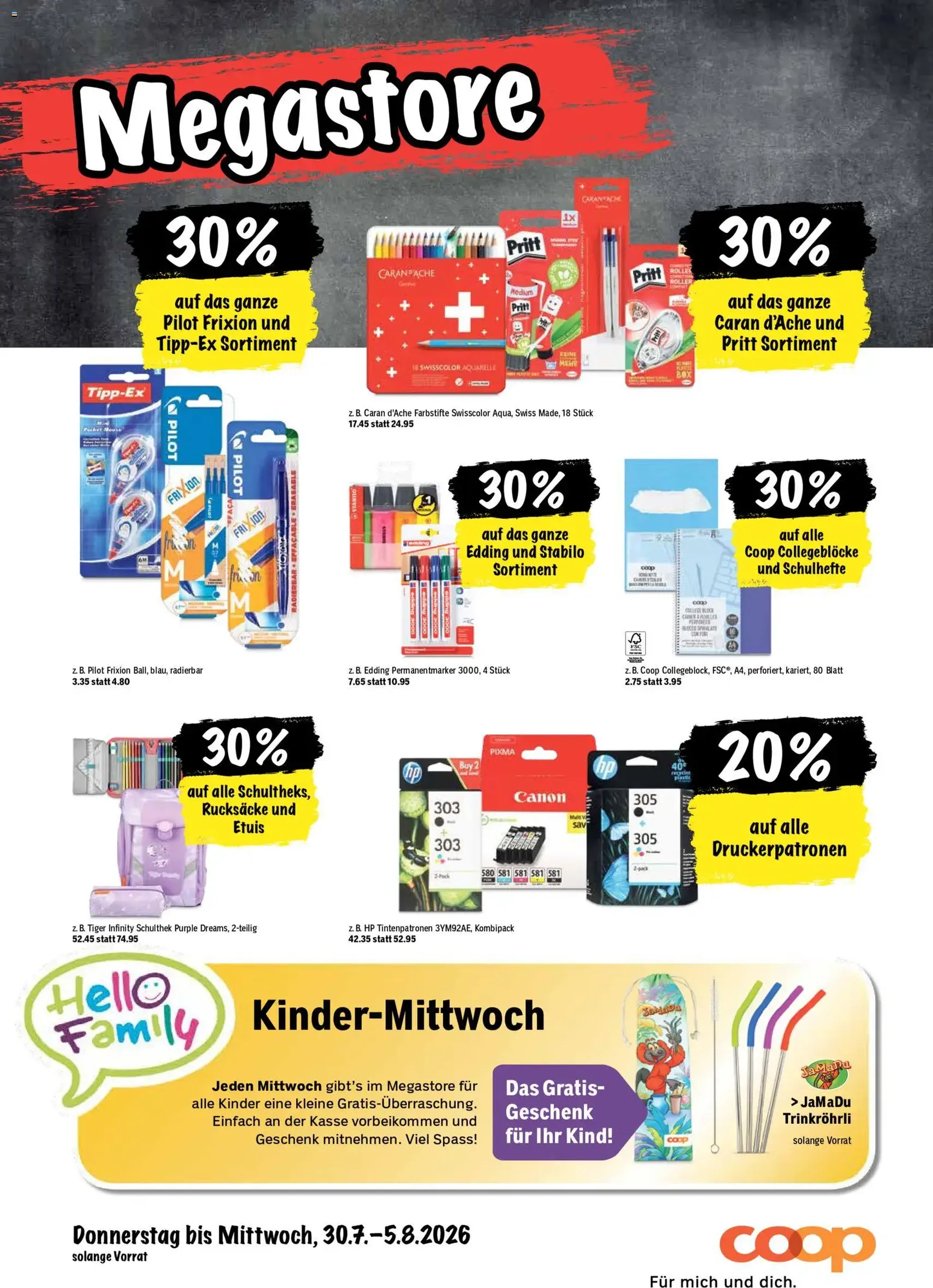 Coop aktionen - Gültiger Prospekt ab 30.07.2026, Seite 24 von insgesamt 24
