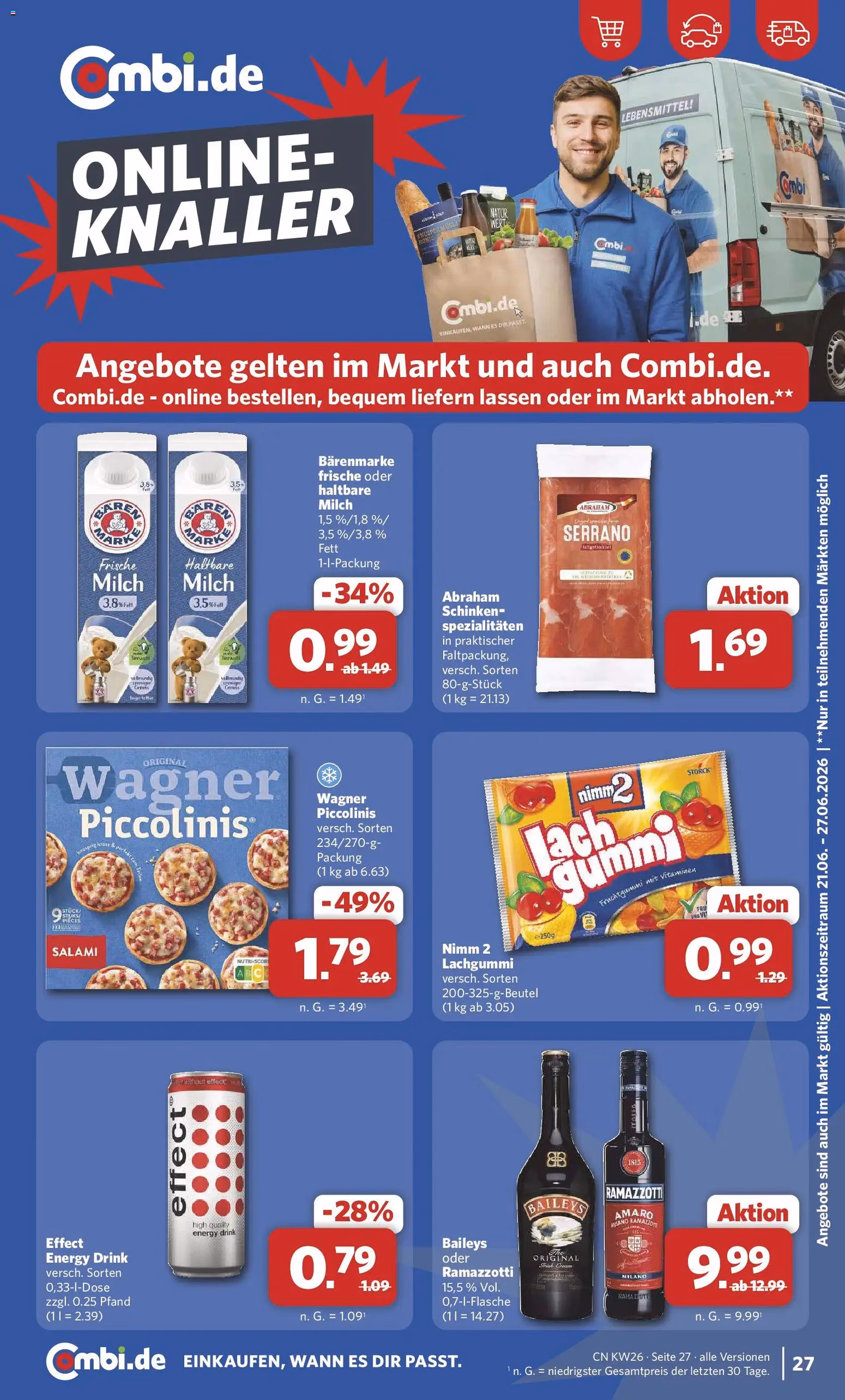 Combi Prospekt - Gültiger Prospekt ab 22.06.2026, Seite 32 von insgesamt 38