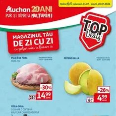 Auchan Catalog - previzualizare cataloage valabilă începând cu 15.07.2026