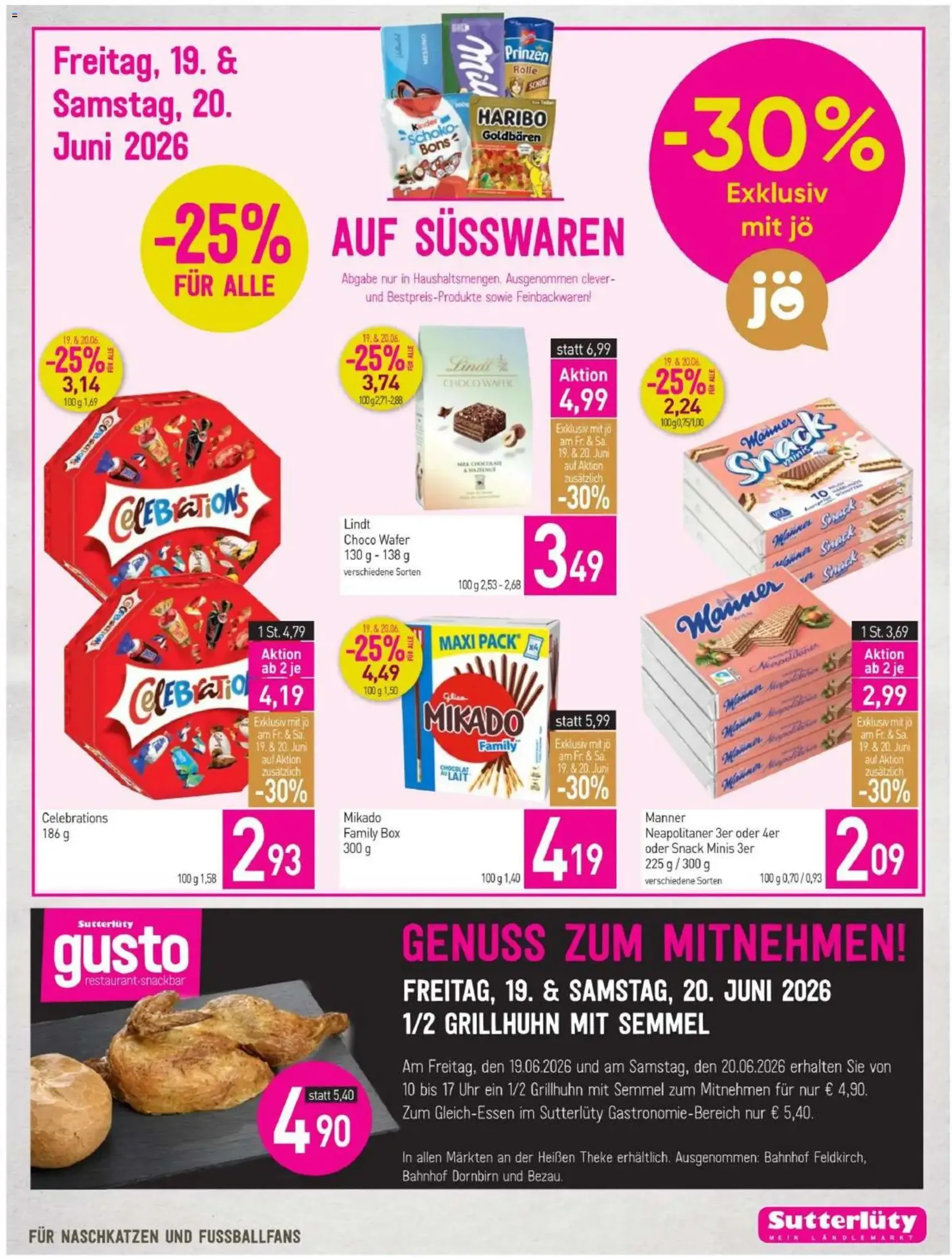 Sutterlüty Flugblatt - Gültiger Prospekt ab 18.06.2026, Seite 15 von insgesamt 20