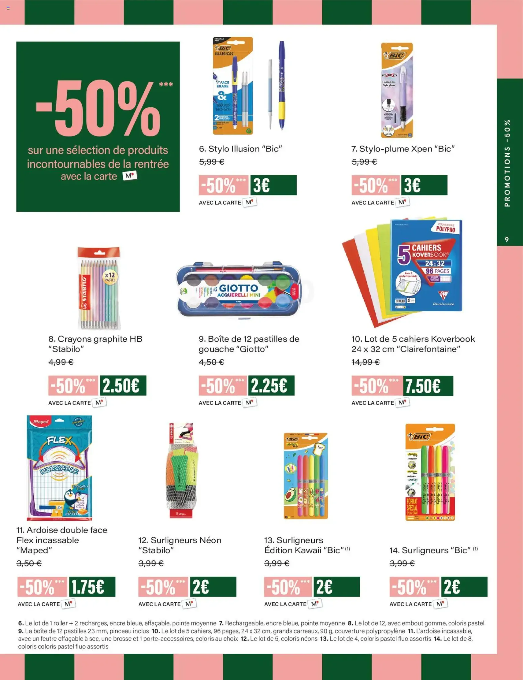 Monoprix - Guide de rentree - brochure valable à partir du 04/08/2026, page 9 sur 42