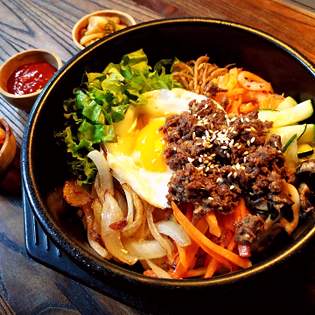 Previsualización de la receta ¿Cómo hacer el bibimbap?